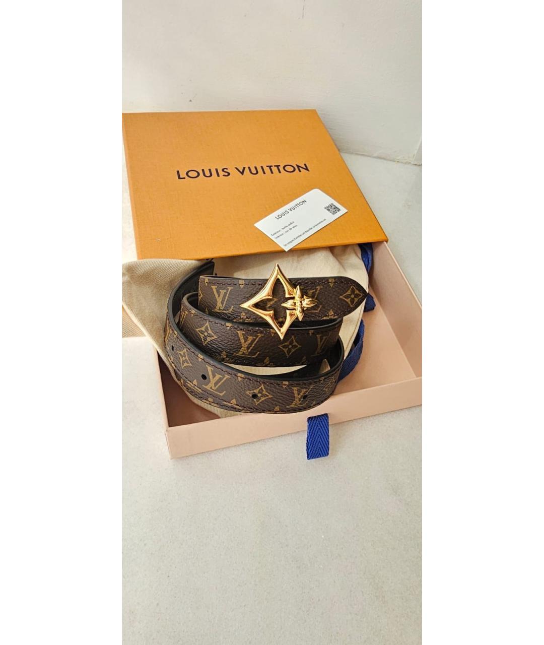 LOUIS VUITTON Черный ремень, фото 2