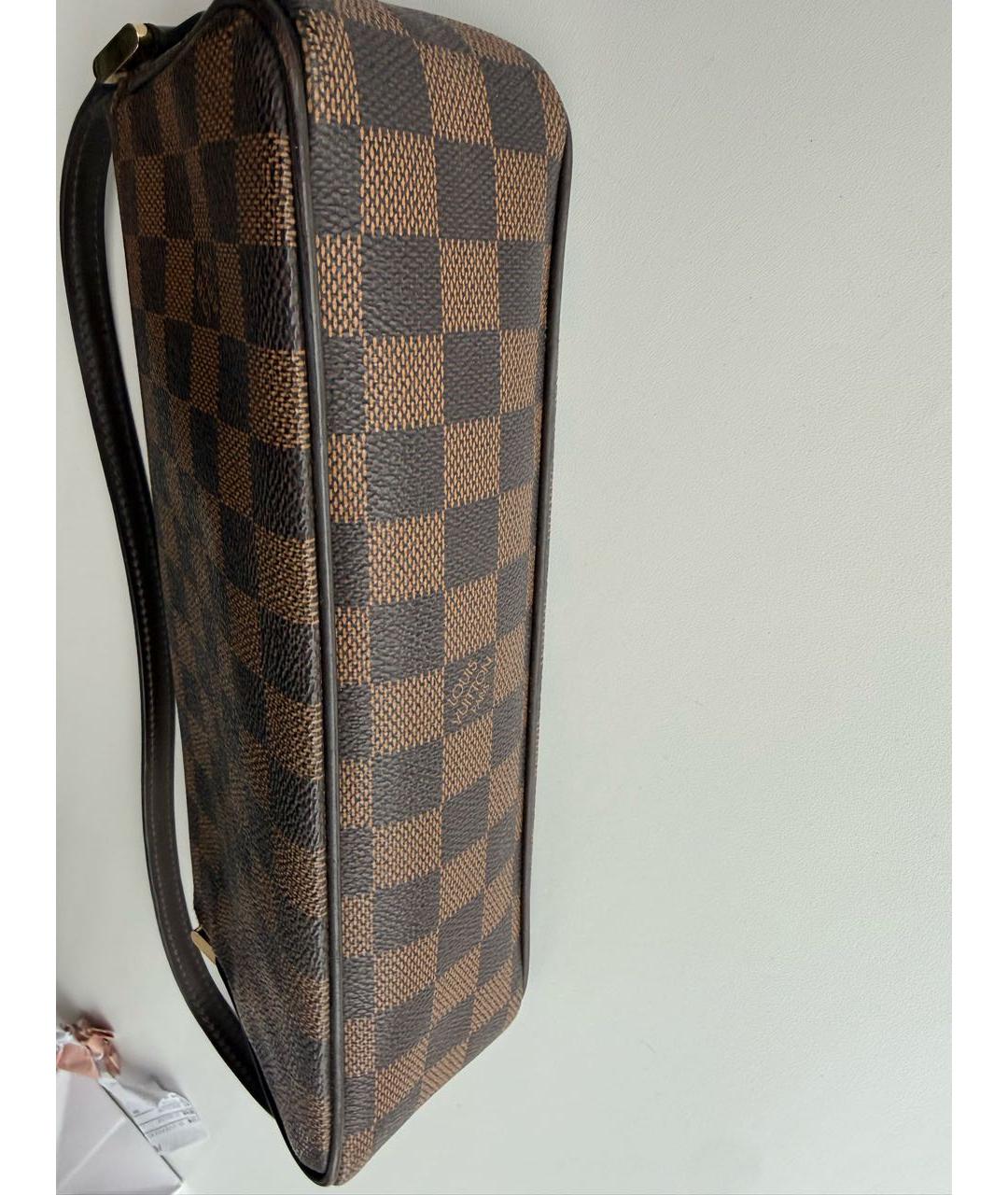 LOUIS VUITTON Коричневая сумка через плечо, фото 6