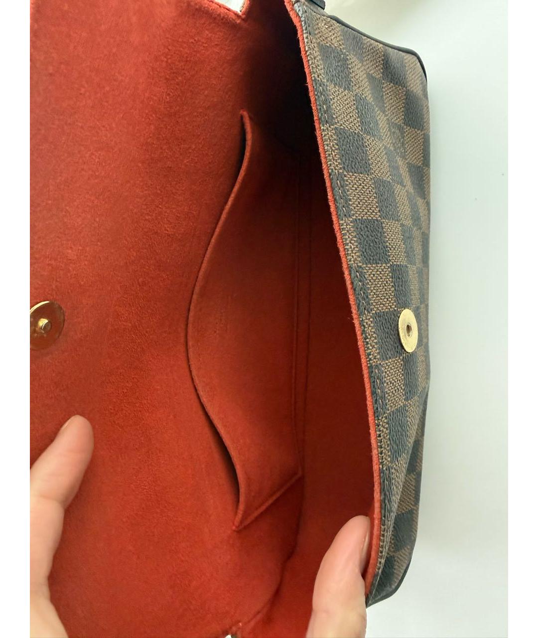 LOUIS VUITTON Коричневая сумка через плечо, фото 8