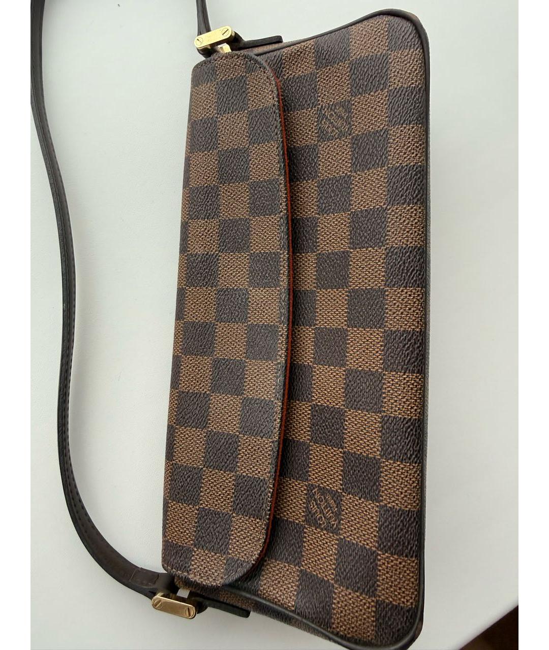 LOUIS VUITTON Коричневая сумка через плечо, фото 7