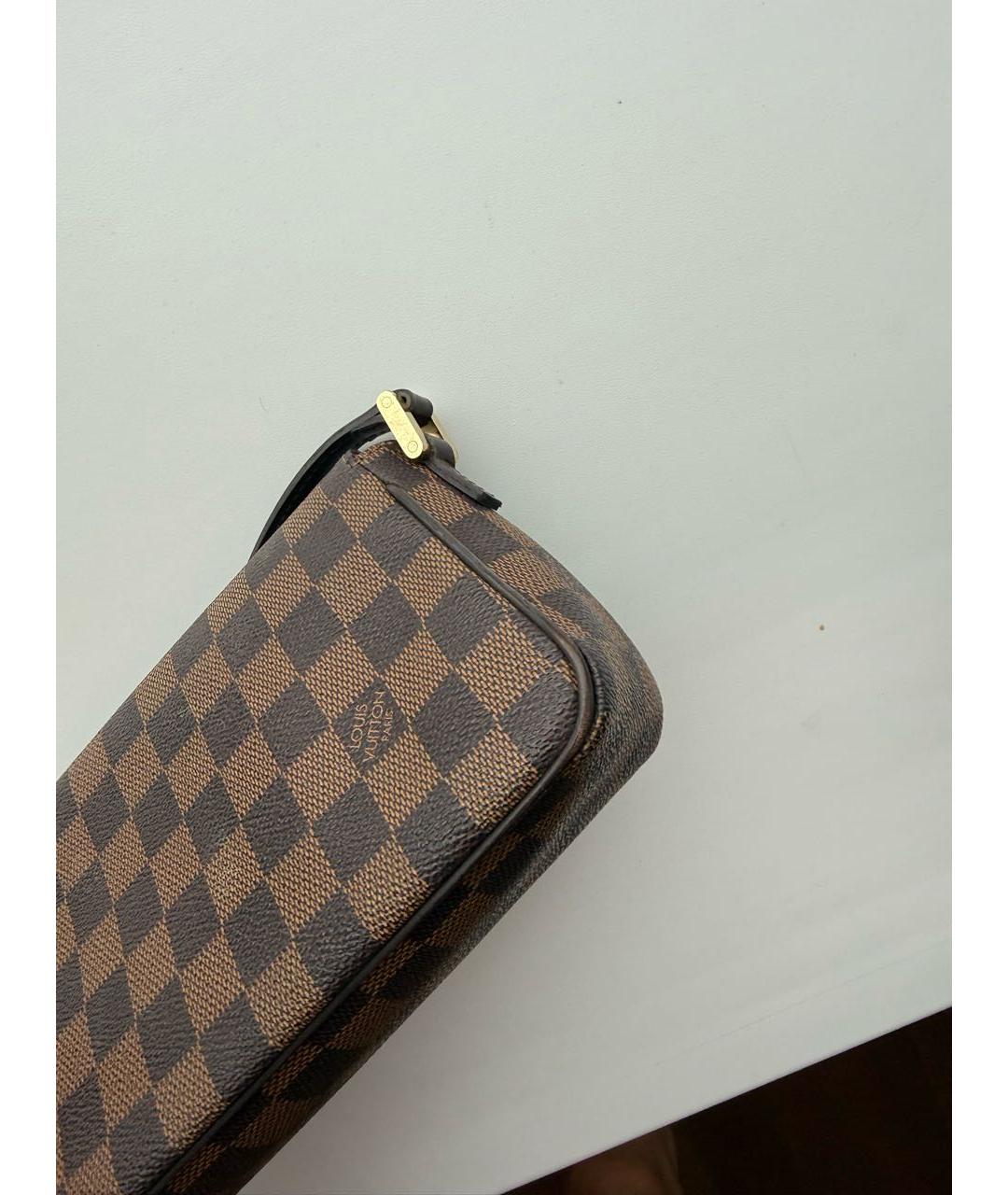 LOUIS VUITTON Коричневая сумка через плечо, фото 3