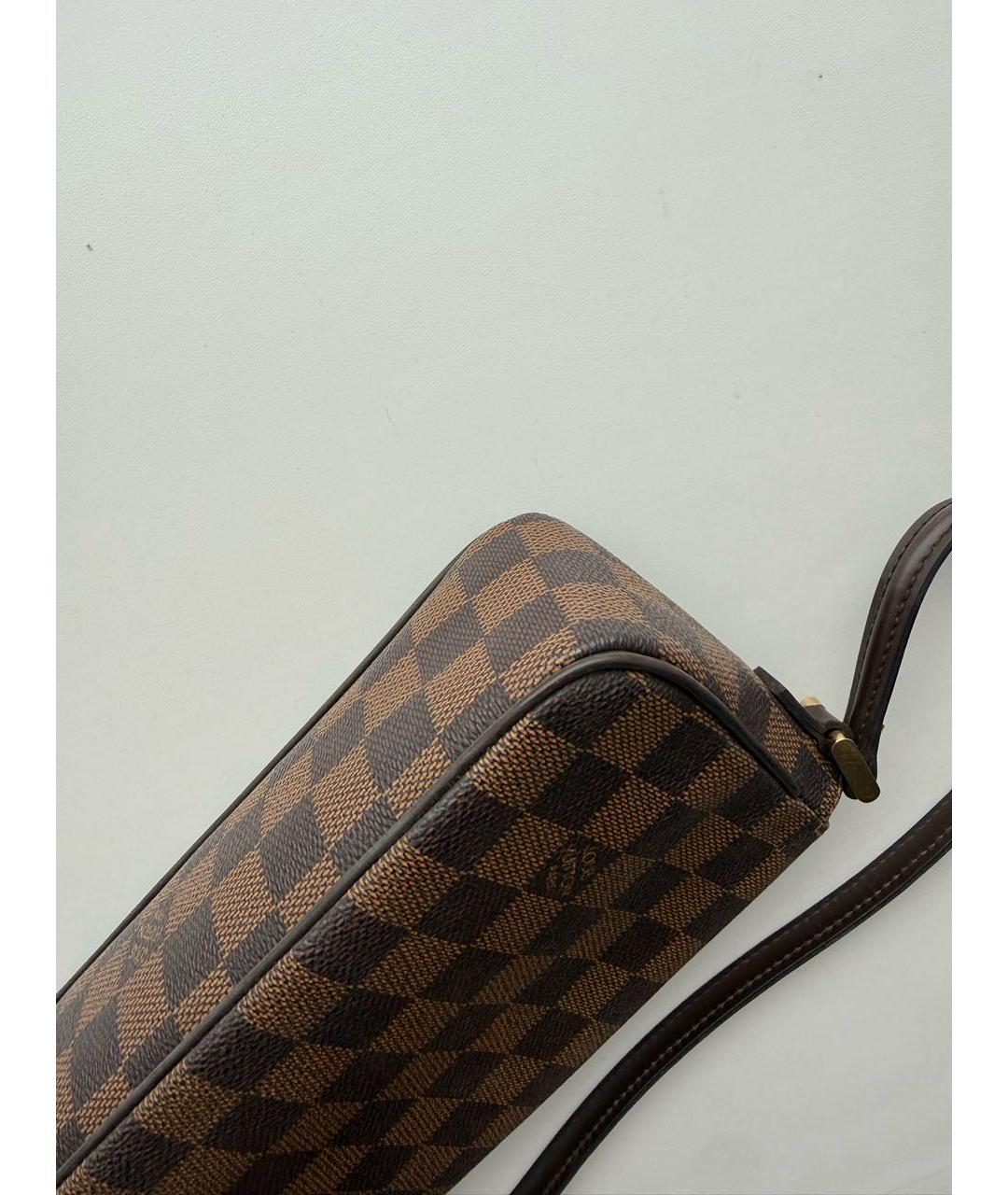 LOUIS VUITTON Коричневая сумка через плечо, фото 5