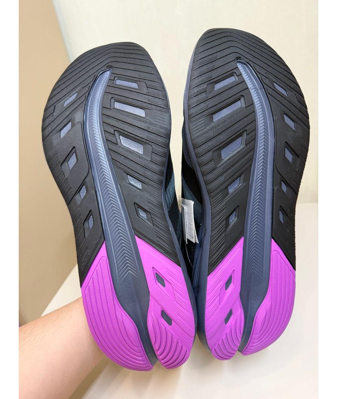 ADIDAS Антрацитовые синтетические низкие кроссовки / кеды, фото 7