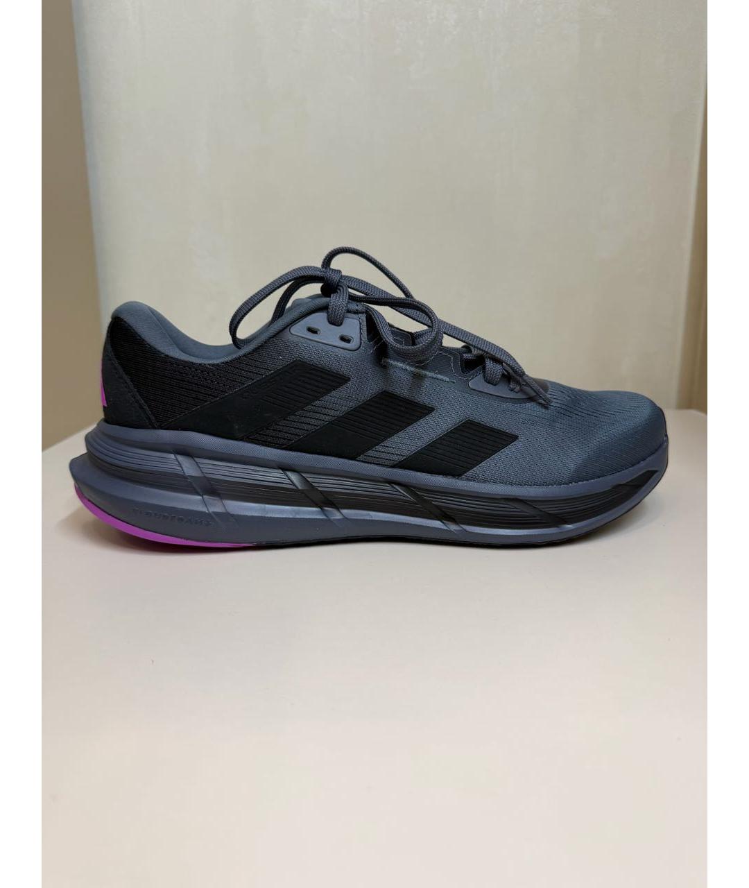 ADIDAS Антрацитовые синтетические низкие кроссовки / кеды, фото 9