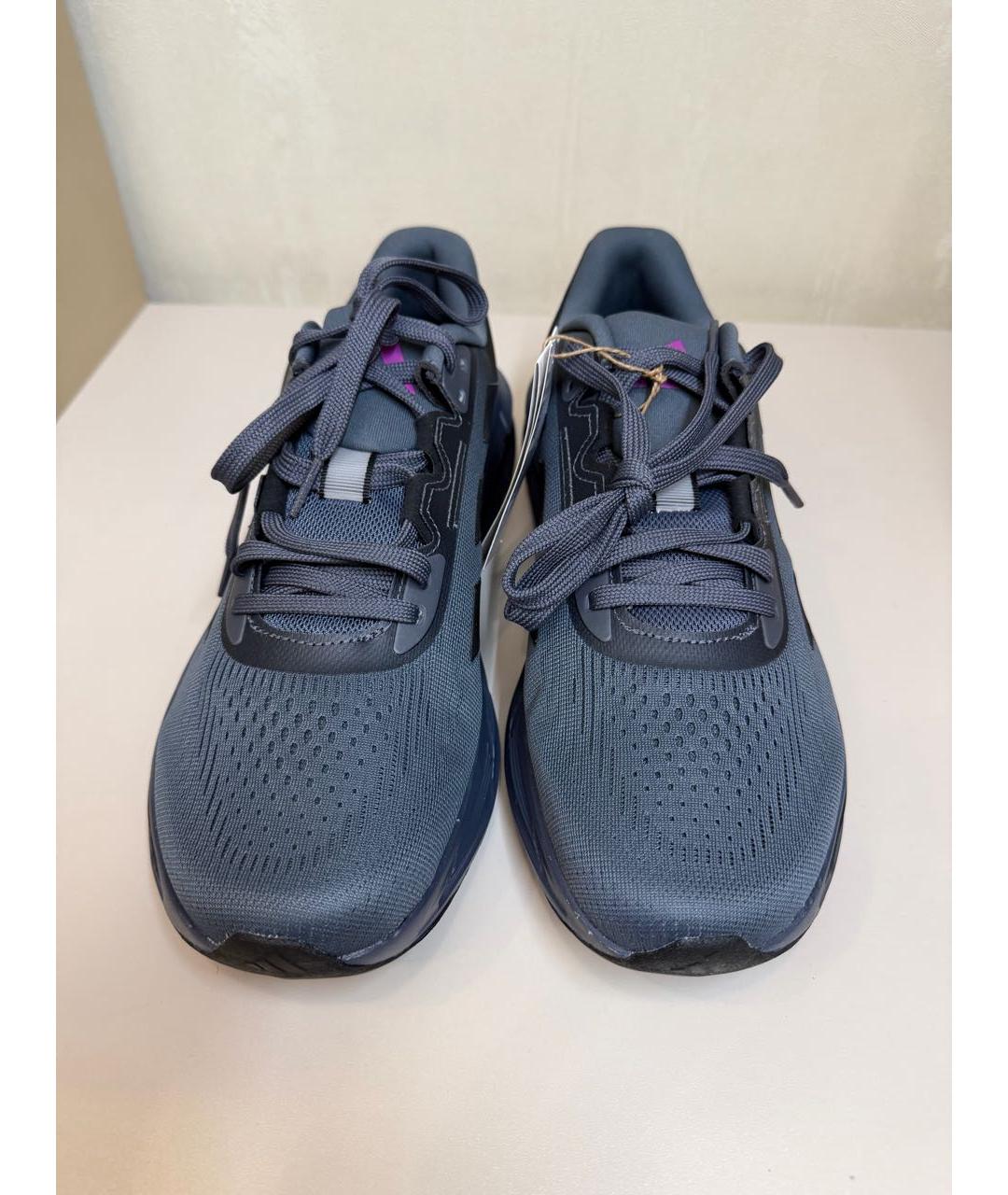 ADIDAS Антрацитовые синтетические низкие кроссовки / кеды, фото 2