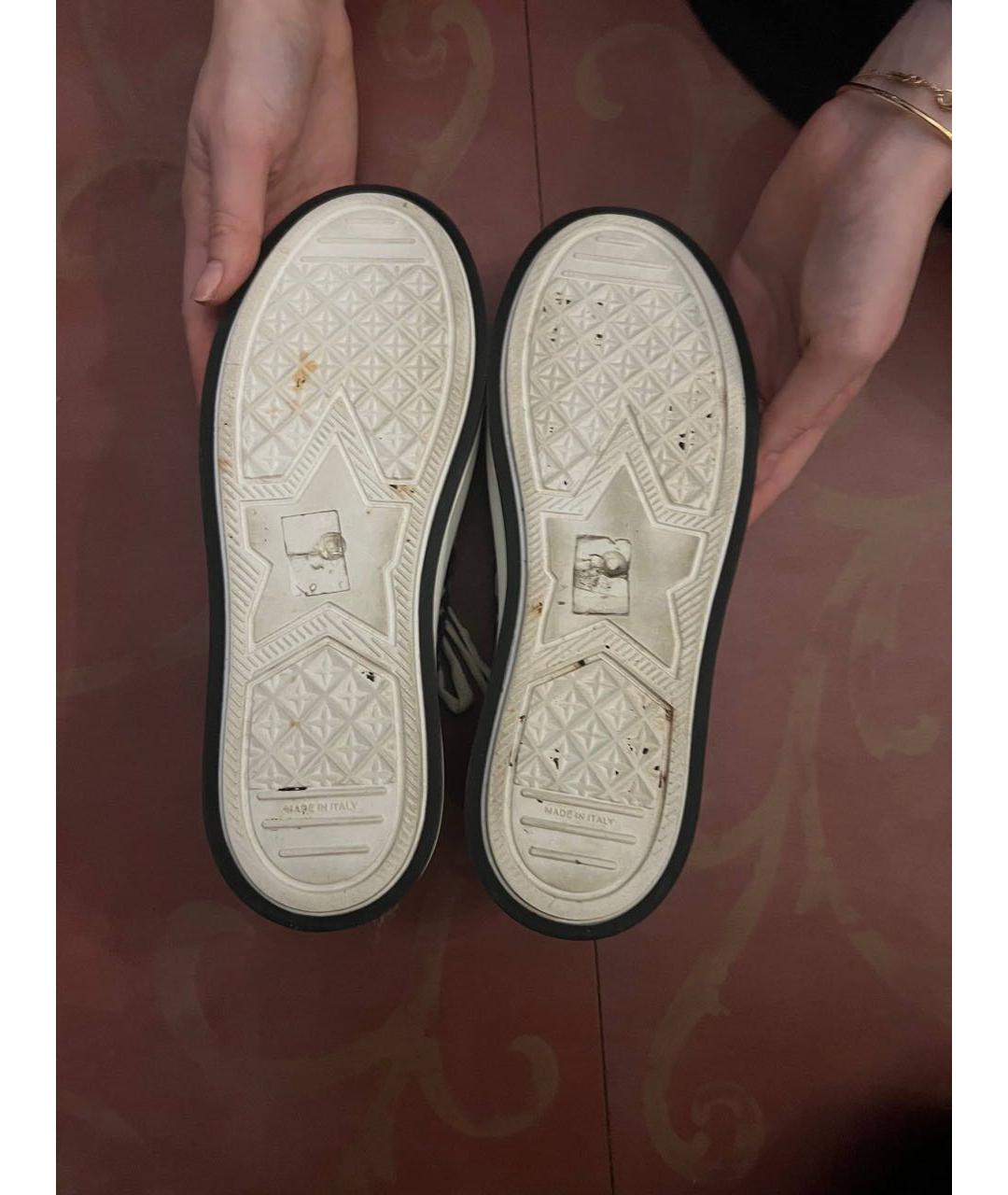 CHRISTIAN DIOR Бежевые кроссовки, фото 4