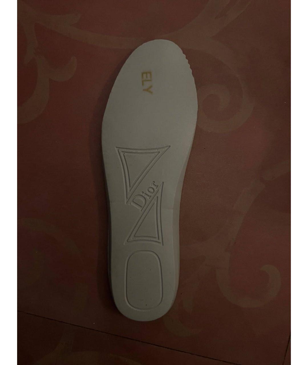CHRISTIAN DIOR Бежевые кроссовки, фото 6