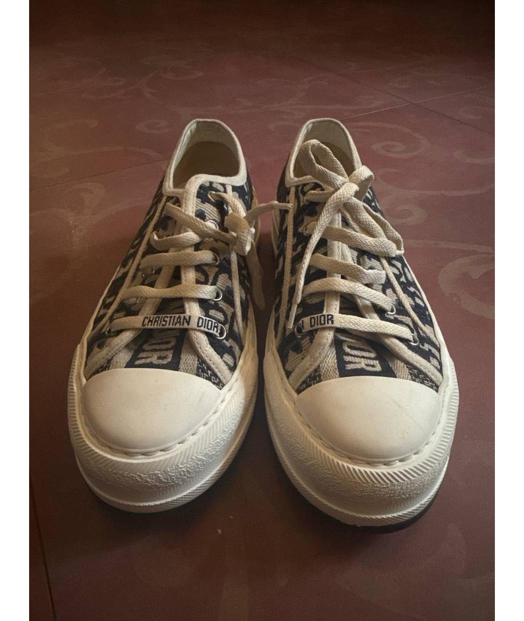 CHRISTIAN DIOR Бежевые кроссовки, фото 2