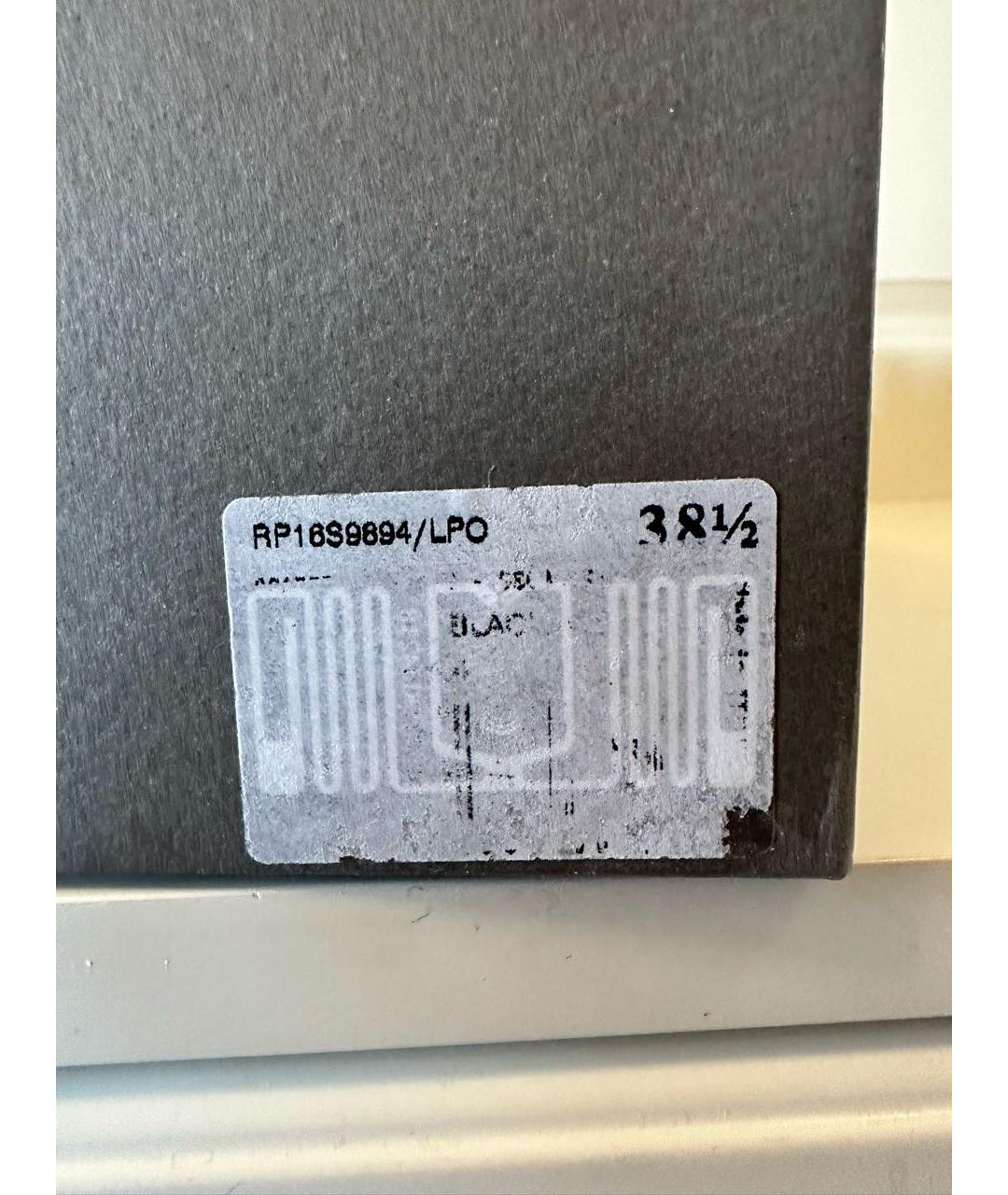 RICK OWENS Черные кожаные кроссовки, фото 7