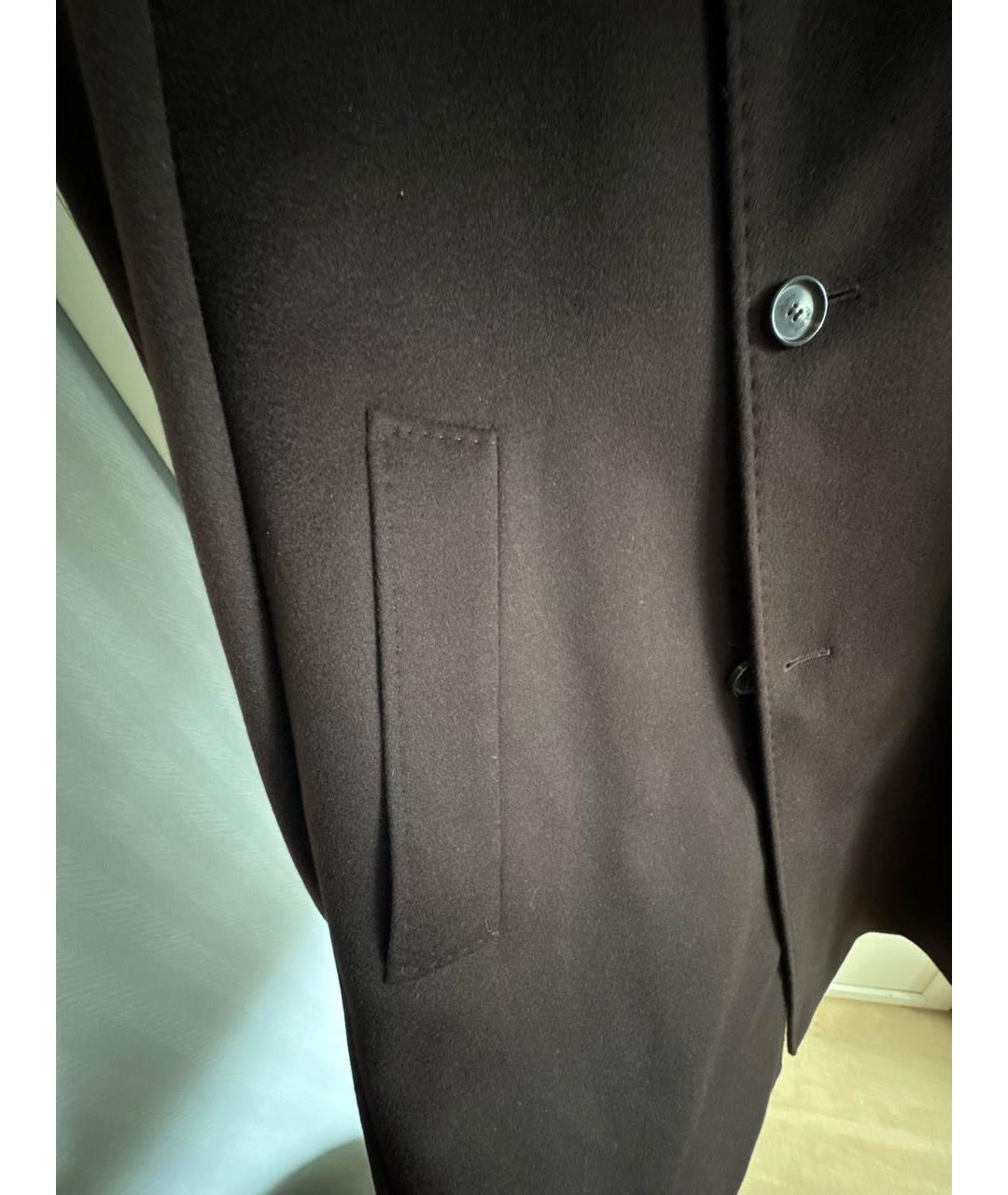 BRIONI Коричневое кашемировое пальто, фото 5