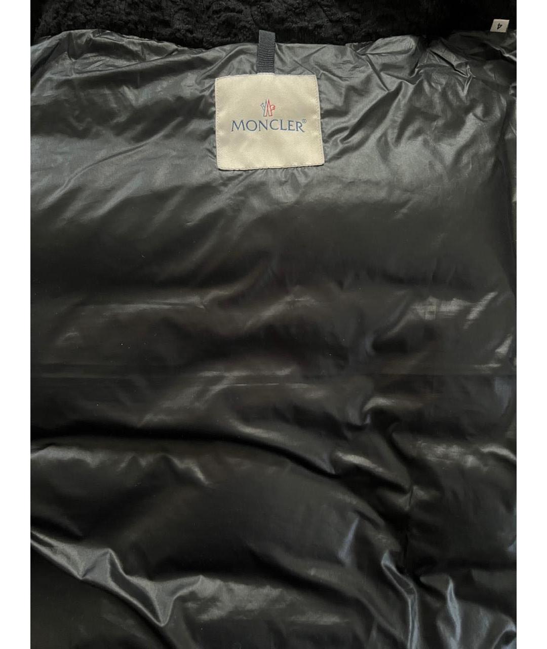 MONCLER Черная кружевная куртка, фото 3