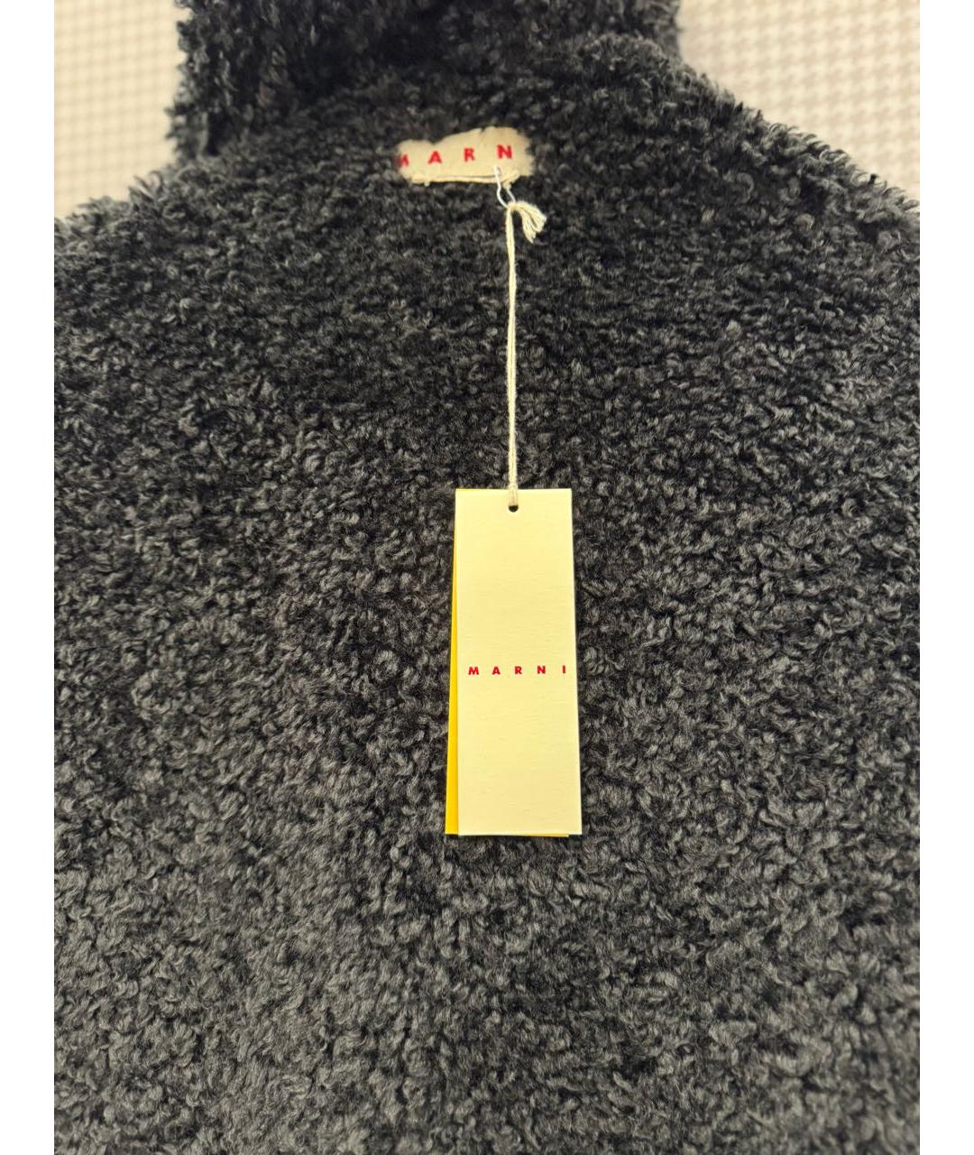 MARNI Черная полиамидовая куртка, фото 3