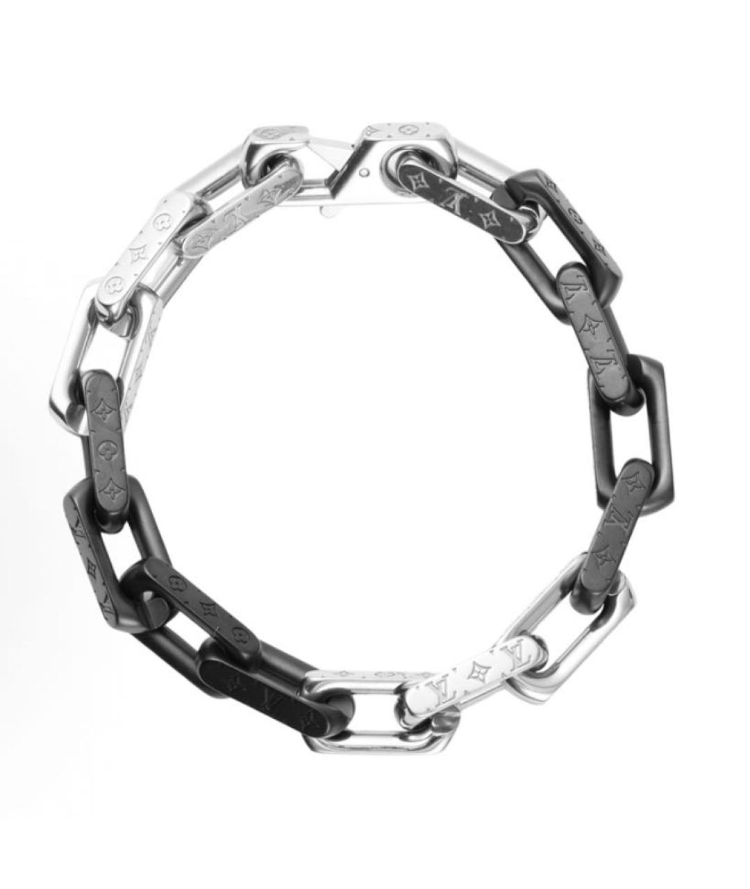 LOUIS VUITTON Черный браслет, фото 4