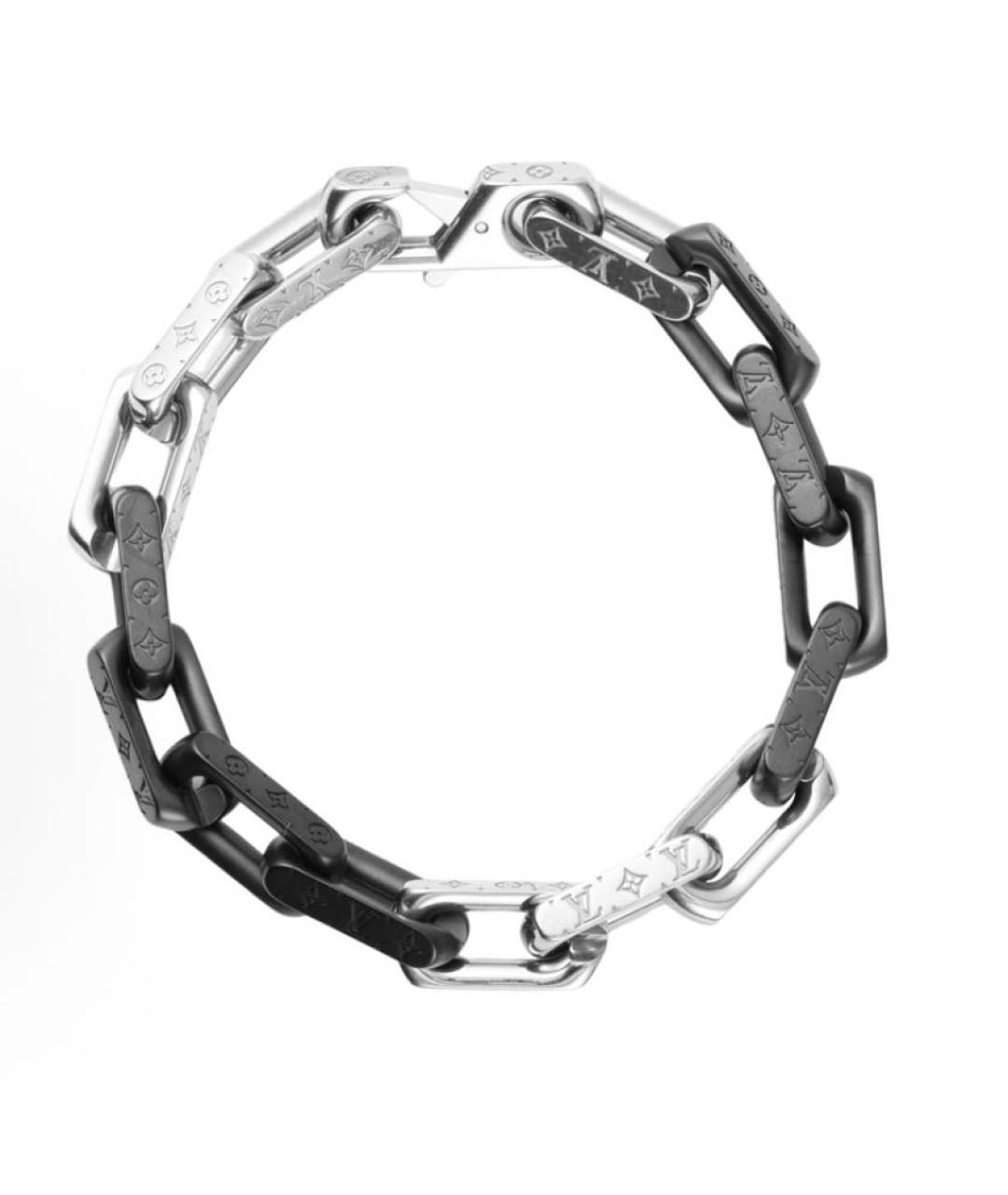 LOUIS VUITTON Черный браслет, фото 2
