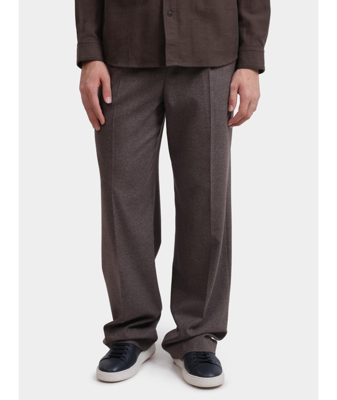 HUGO Коричневые повседневные брюки, фото 2