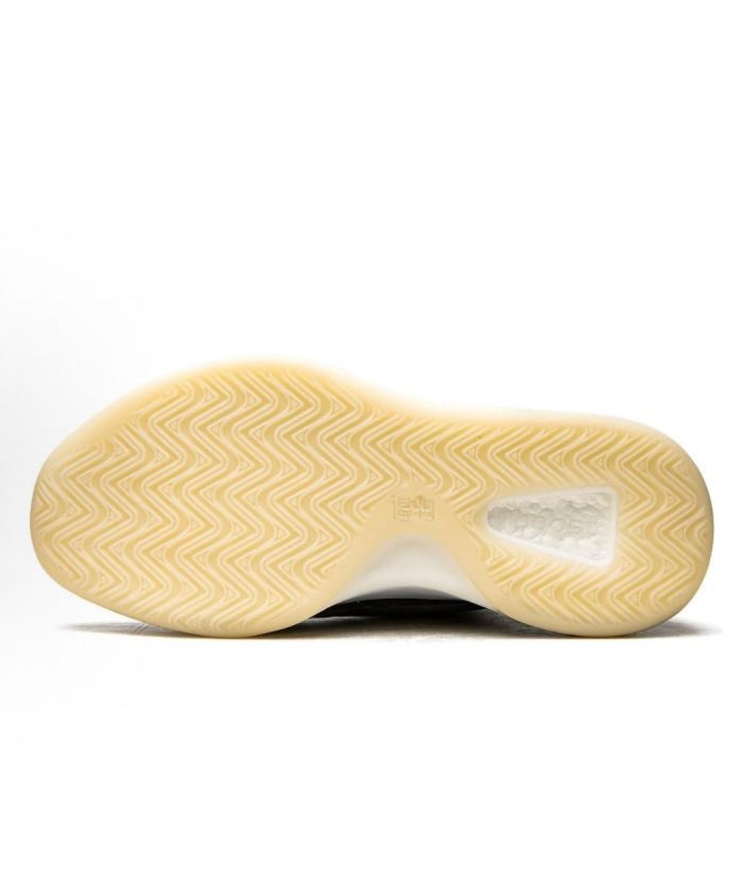 ADIDAS YEEZY Коричневые текстильные кроссовки, фото 5