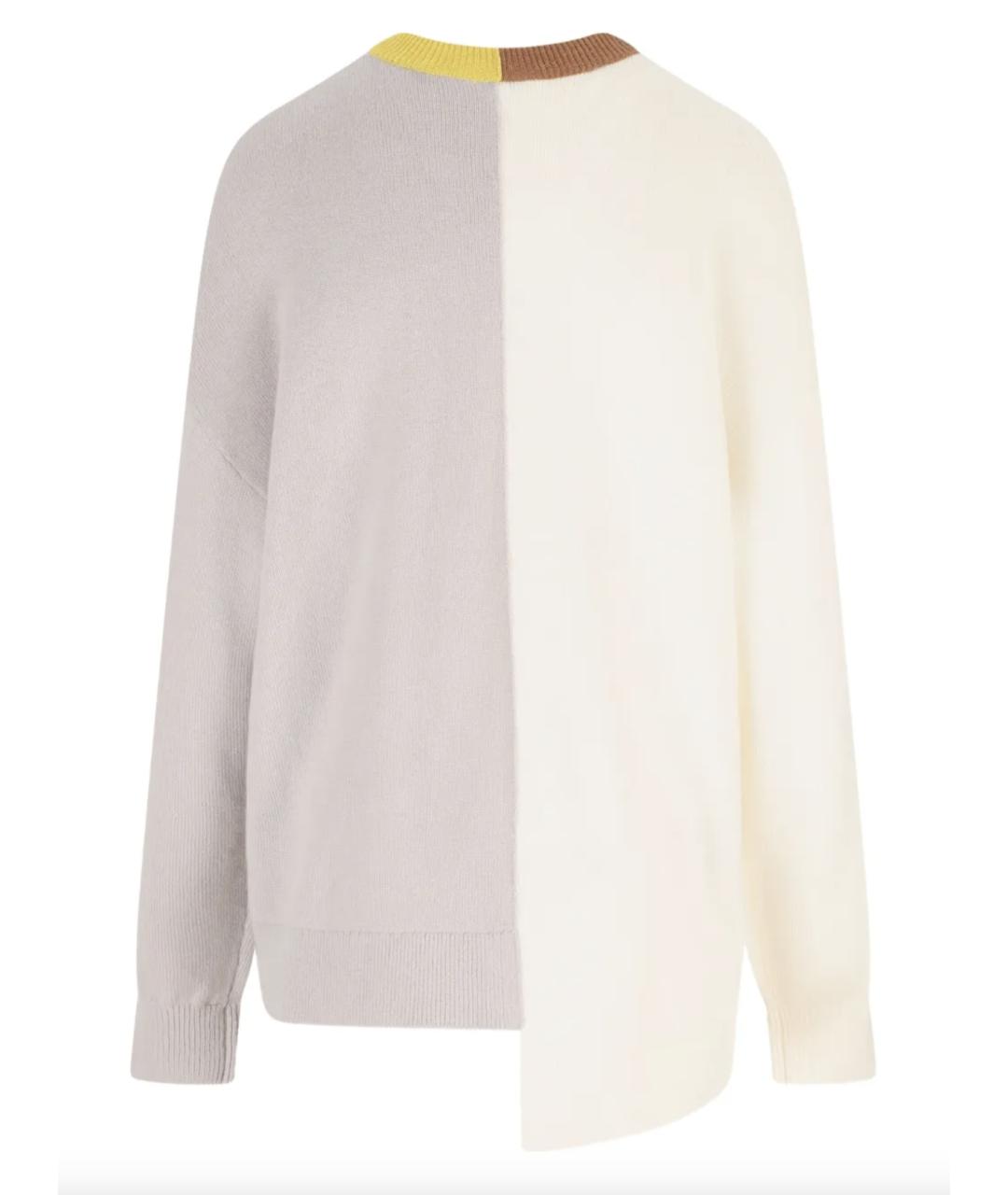 LOEWE Бежевый шерстяной джемпер / свитер, фото 2