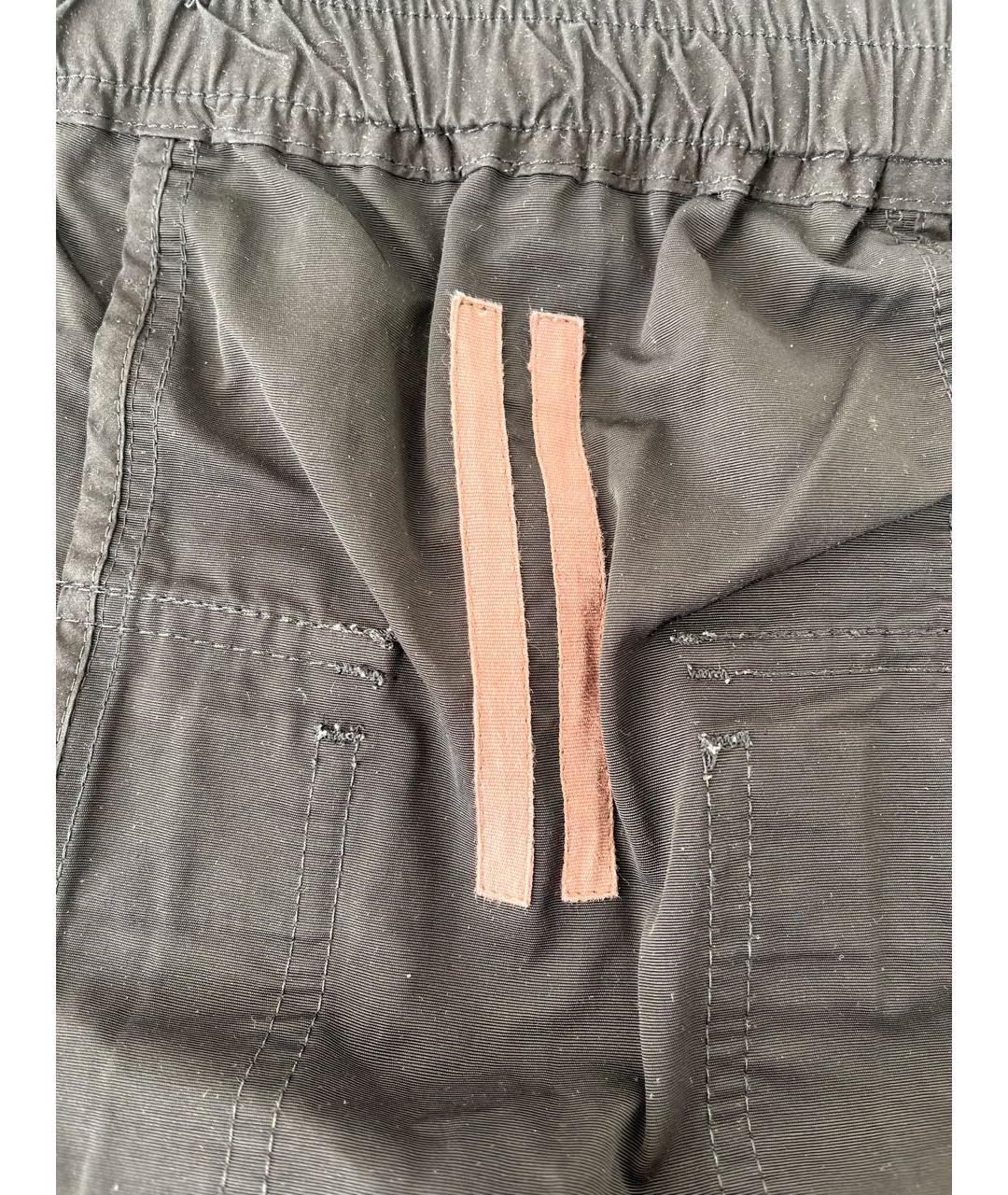 RICK OWENS DRKSHDW Черные хлопковые шорты, фото 3