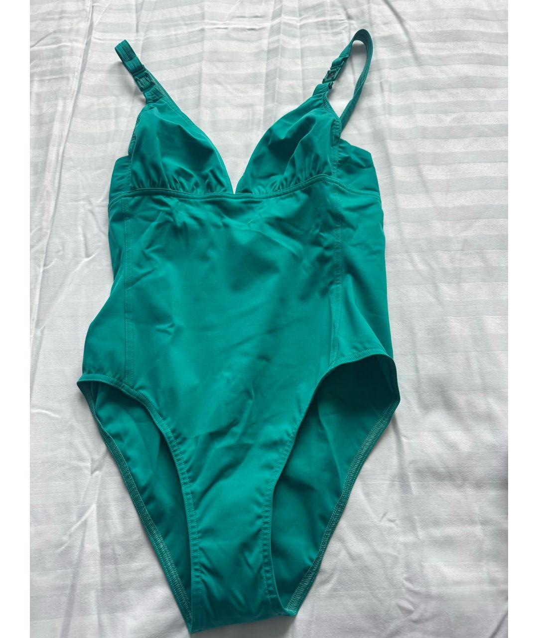 HERMES Бирюзовый купальник, фото 5