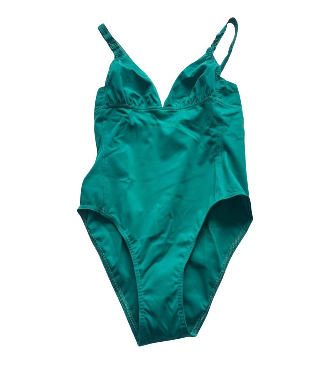 HERMES Бирюзовый купальник, фото 1