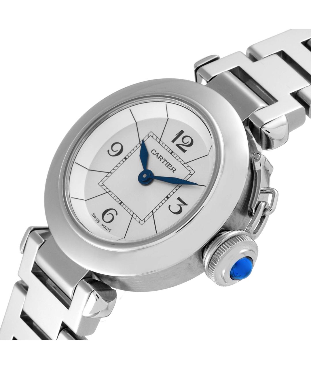 CARTIER Серые металлические часы, фото 2