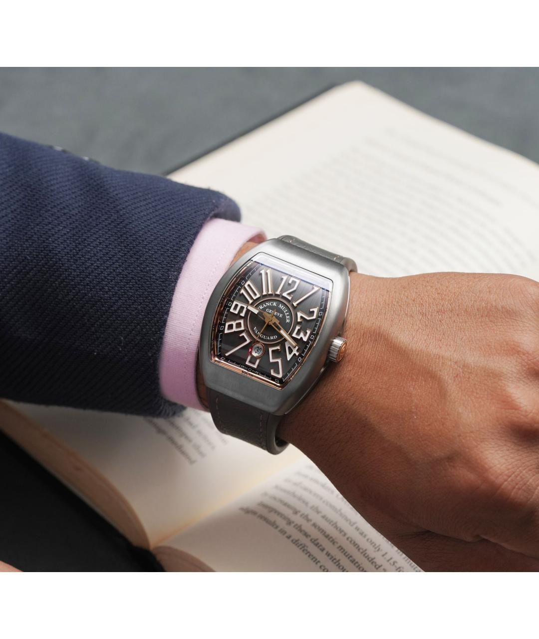 FRANCK MULLER Золотые часы из розового золота, фото 4