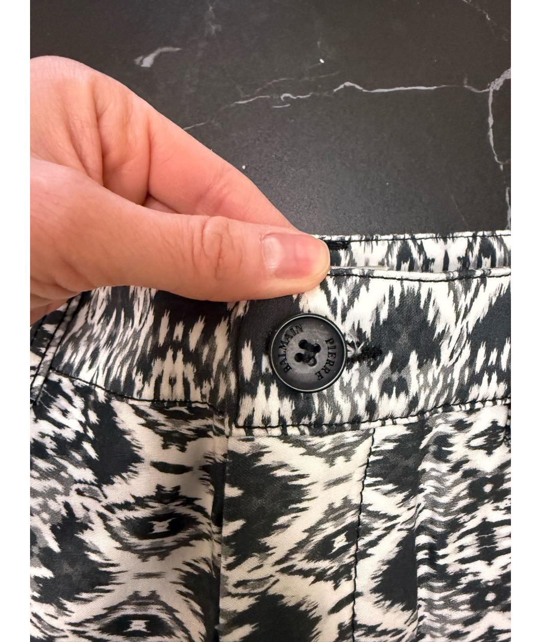 PIERRE BALMAIN Белые хлопковые шорты, фото 5