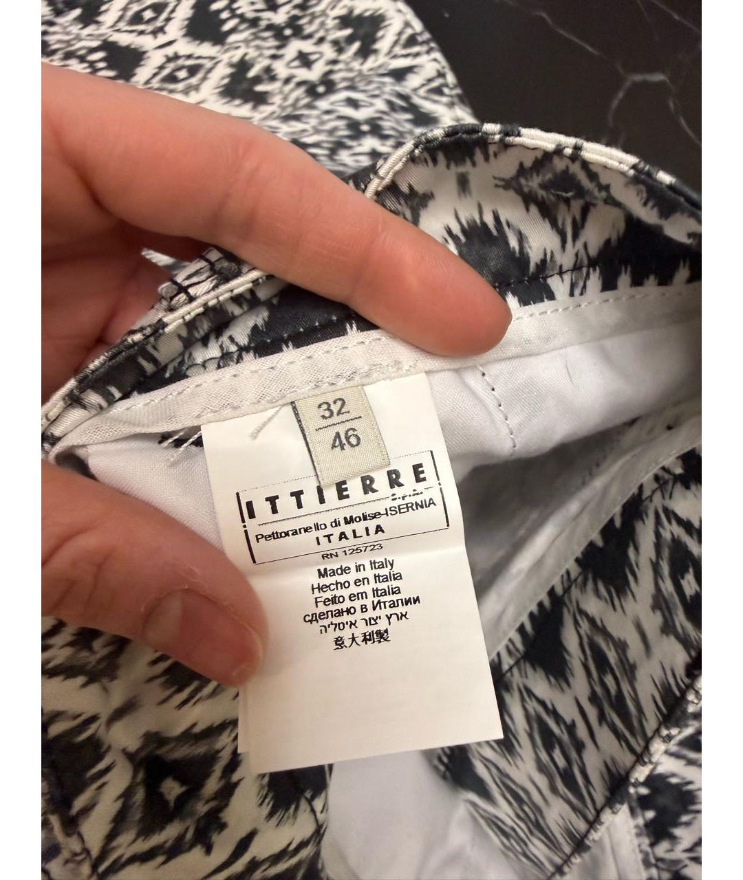 PIERRE BALMAIN Белые хлопковые шорты, фото 4