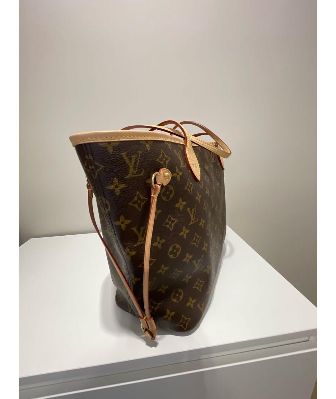 LOUIS VUITTON Коричневая сумка тоут, фото 2