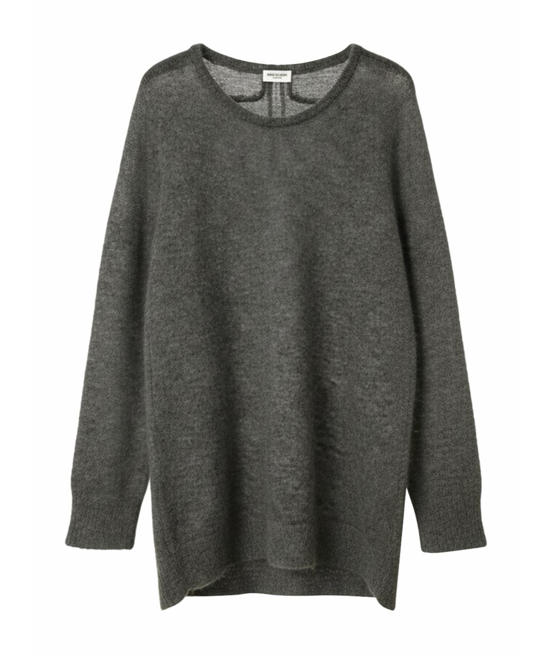 SAINT LAURENT Серый шерстяной джемпер / свитер, фото 1