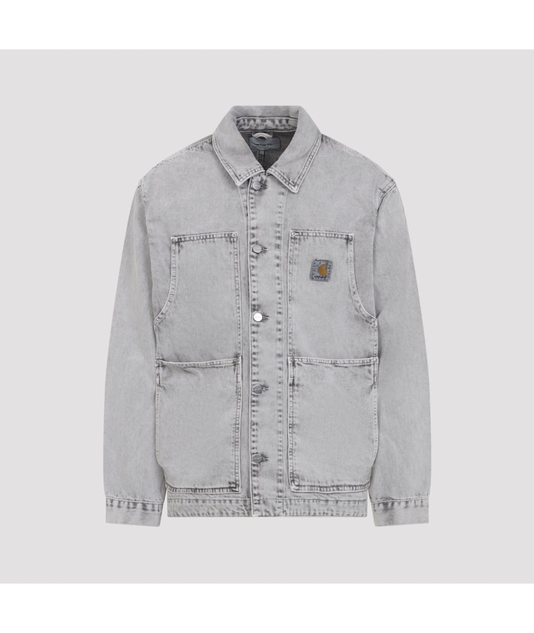 CARHARTT WIP Серая хлопковая куртка, фото 2
