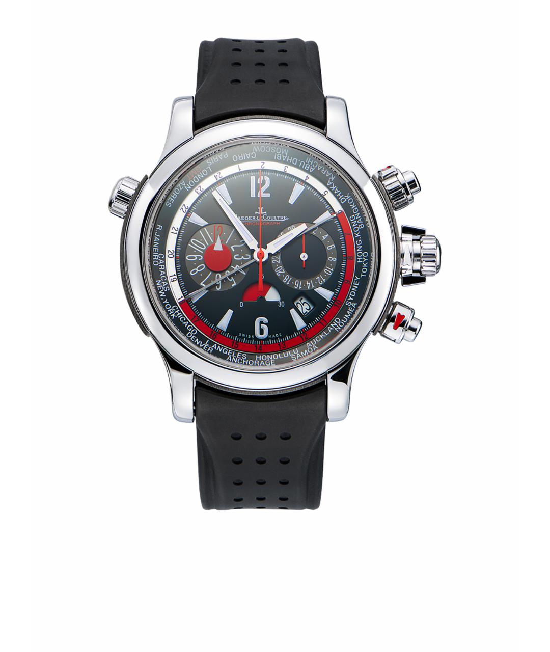 Jaeger LeCoultre Черные металлические часы, фото 1