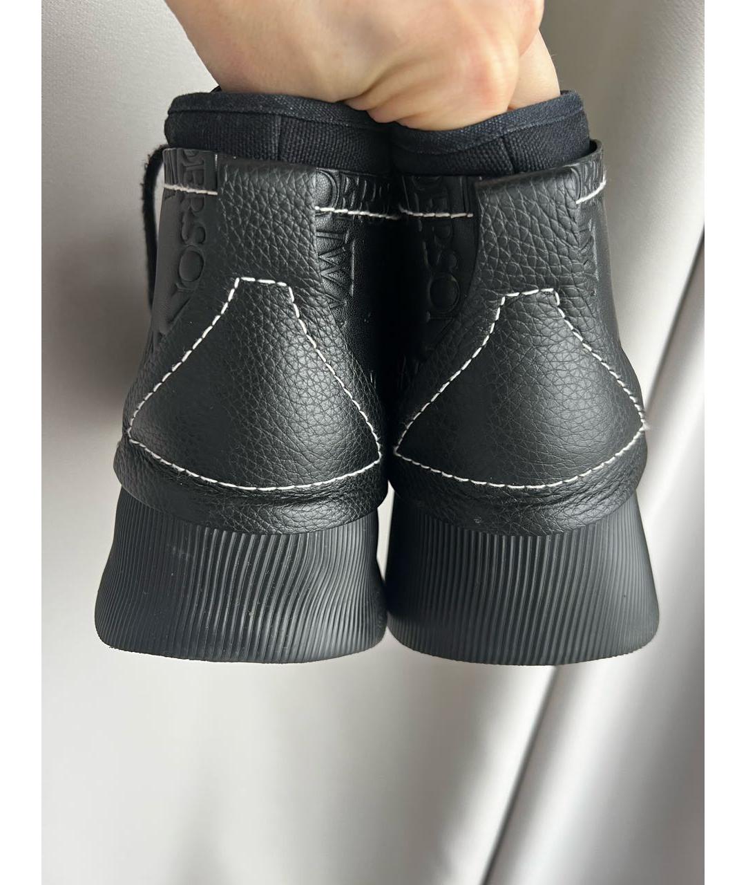 J.W.ANDERSON Черные ботинки, фото 4