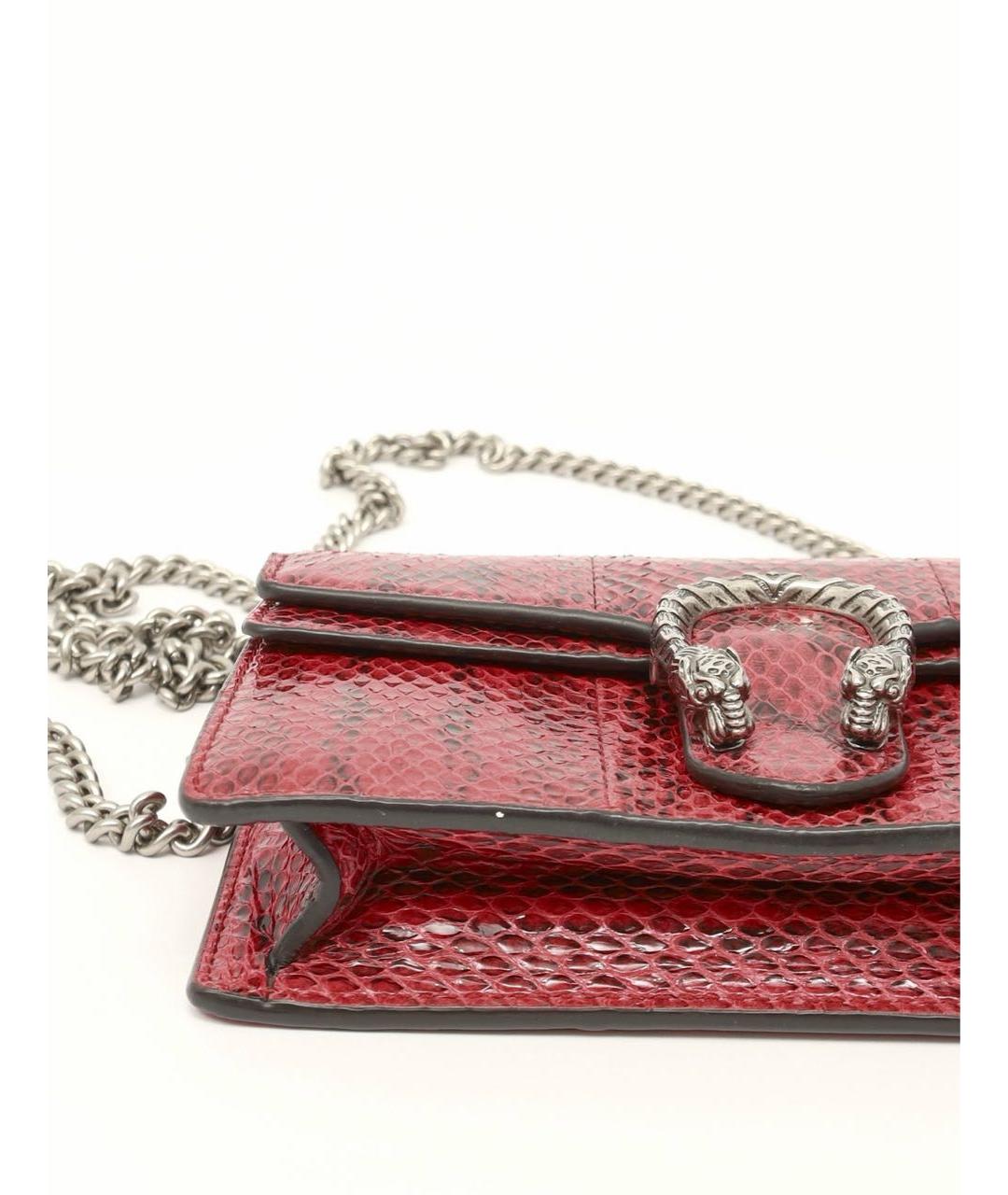 GUCCI Фуксия сумка через плечо из лакированной кожи, фото 6