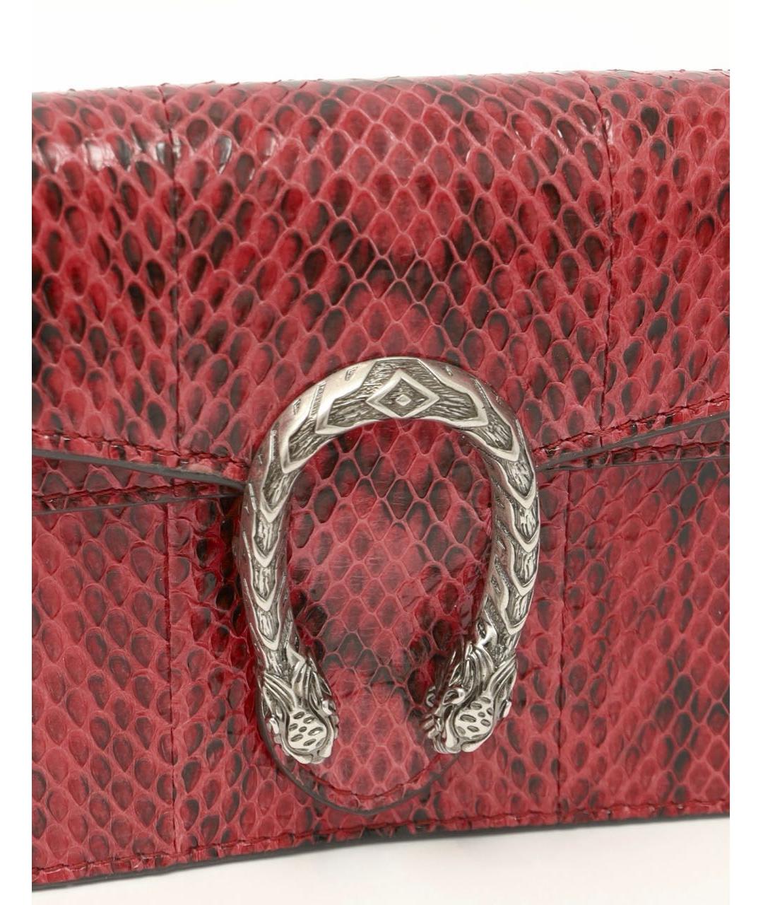 GUCCI Фуксия сумка через плечо из лакированной кожи, фото 8