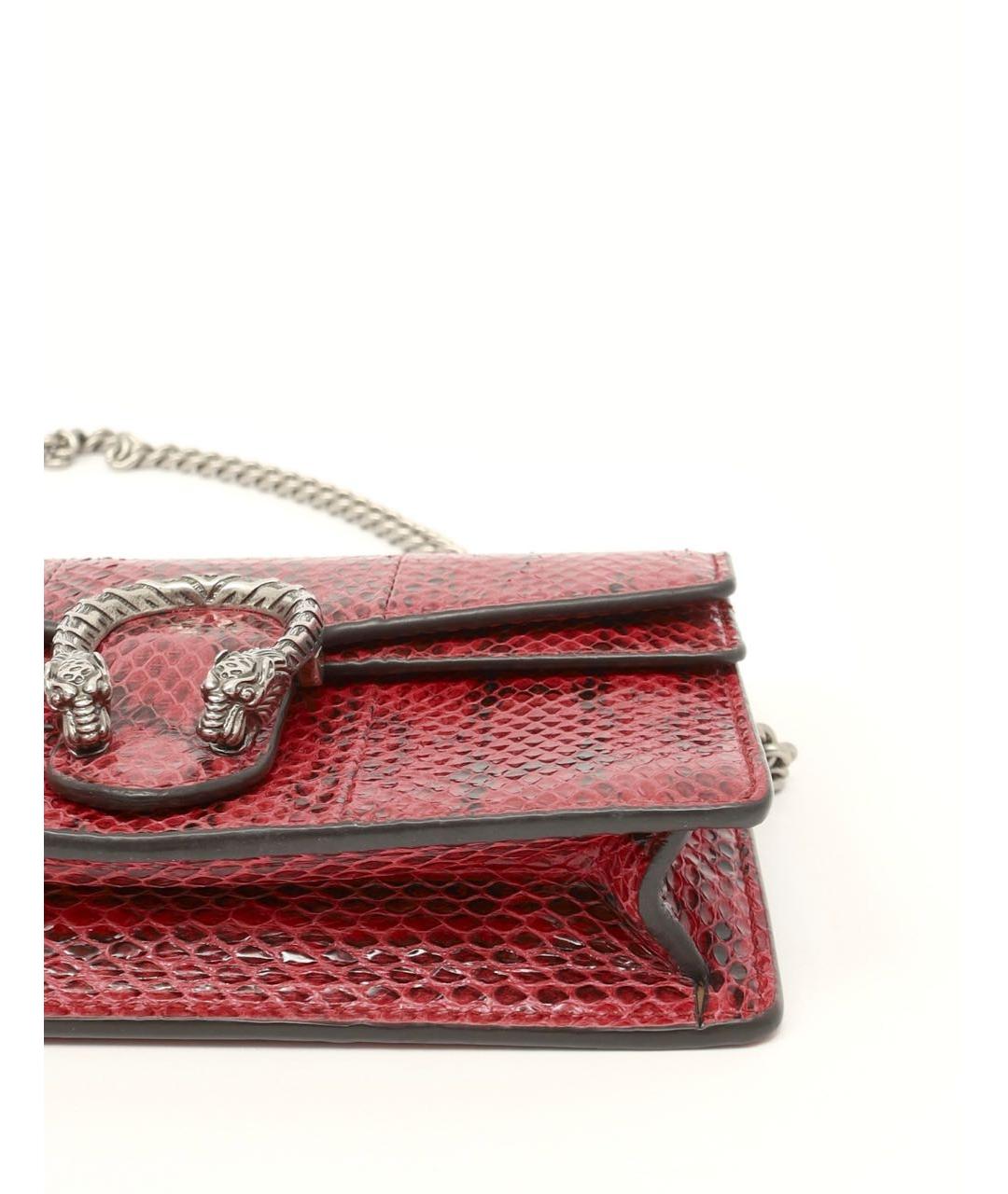 GUCCI Фуксия сумка через плечо из лакированной кожи, фото 7