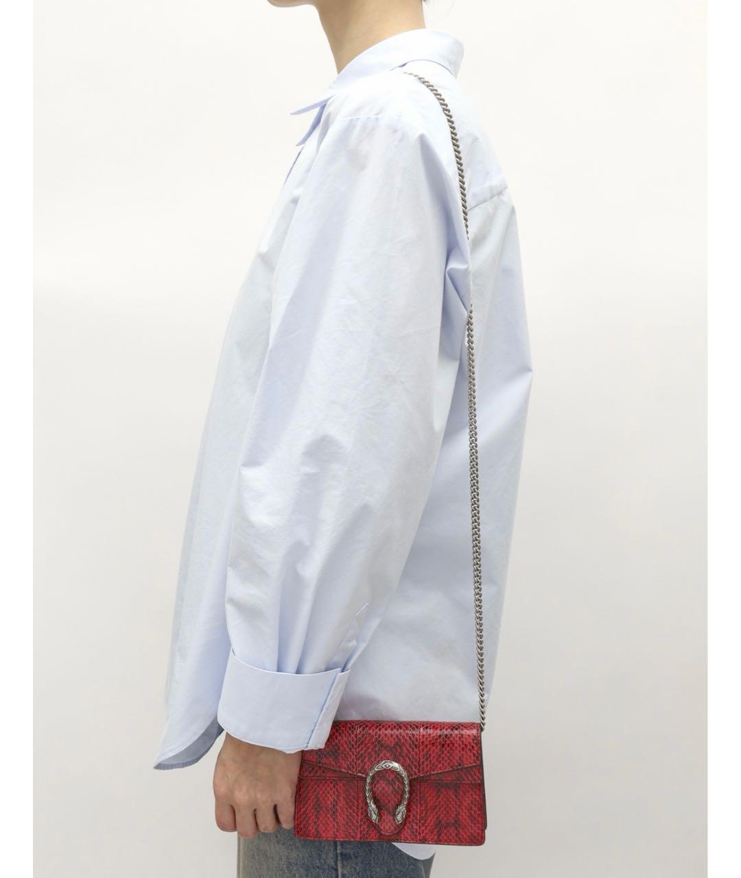 GUCCI Фуксия сумка через плечо из лакированной кожи, фото 5