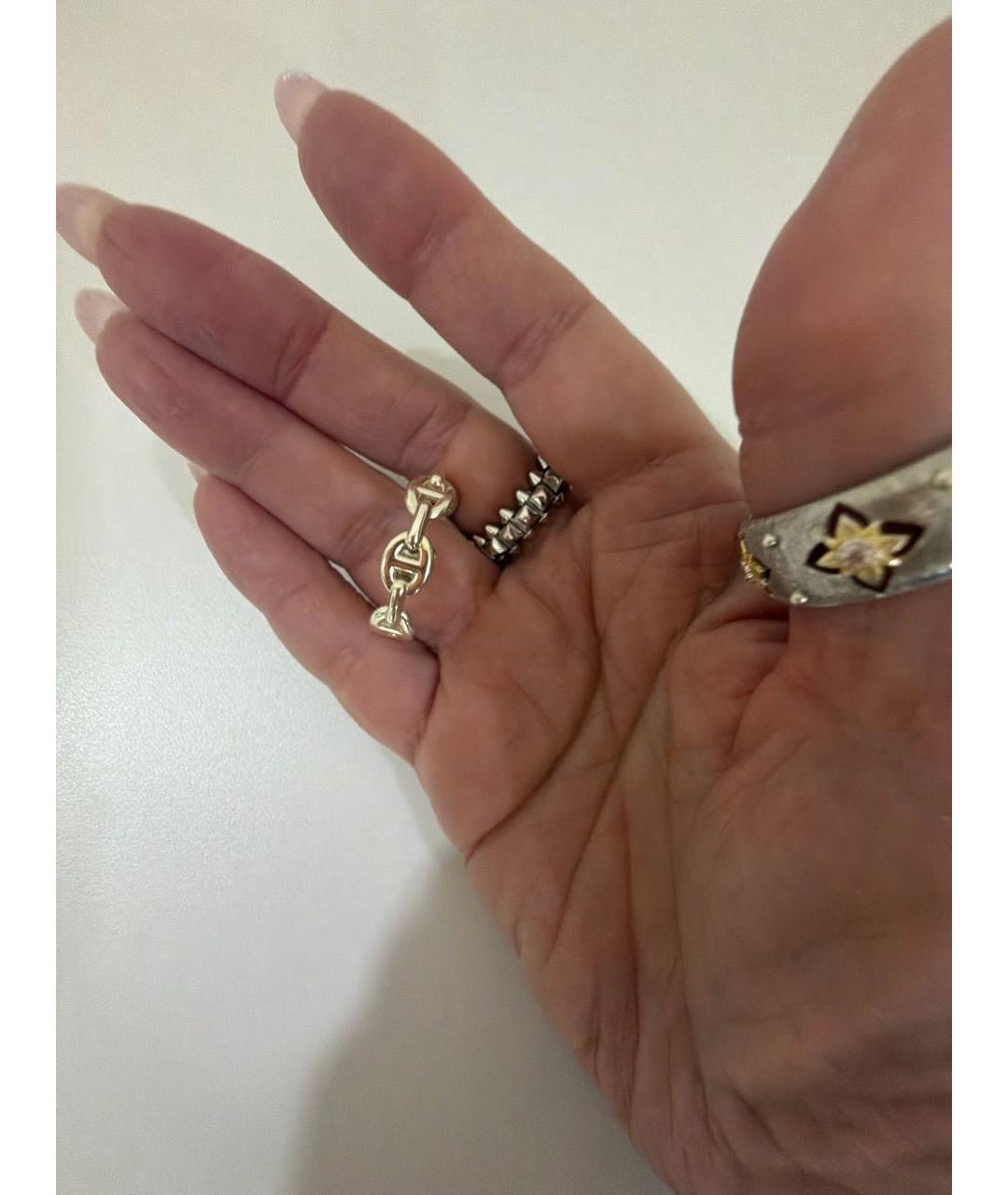 HERMES Серебряные серебряные серьги, фото 3