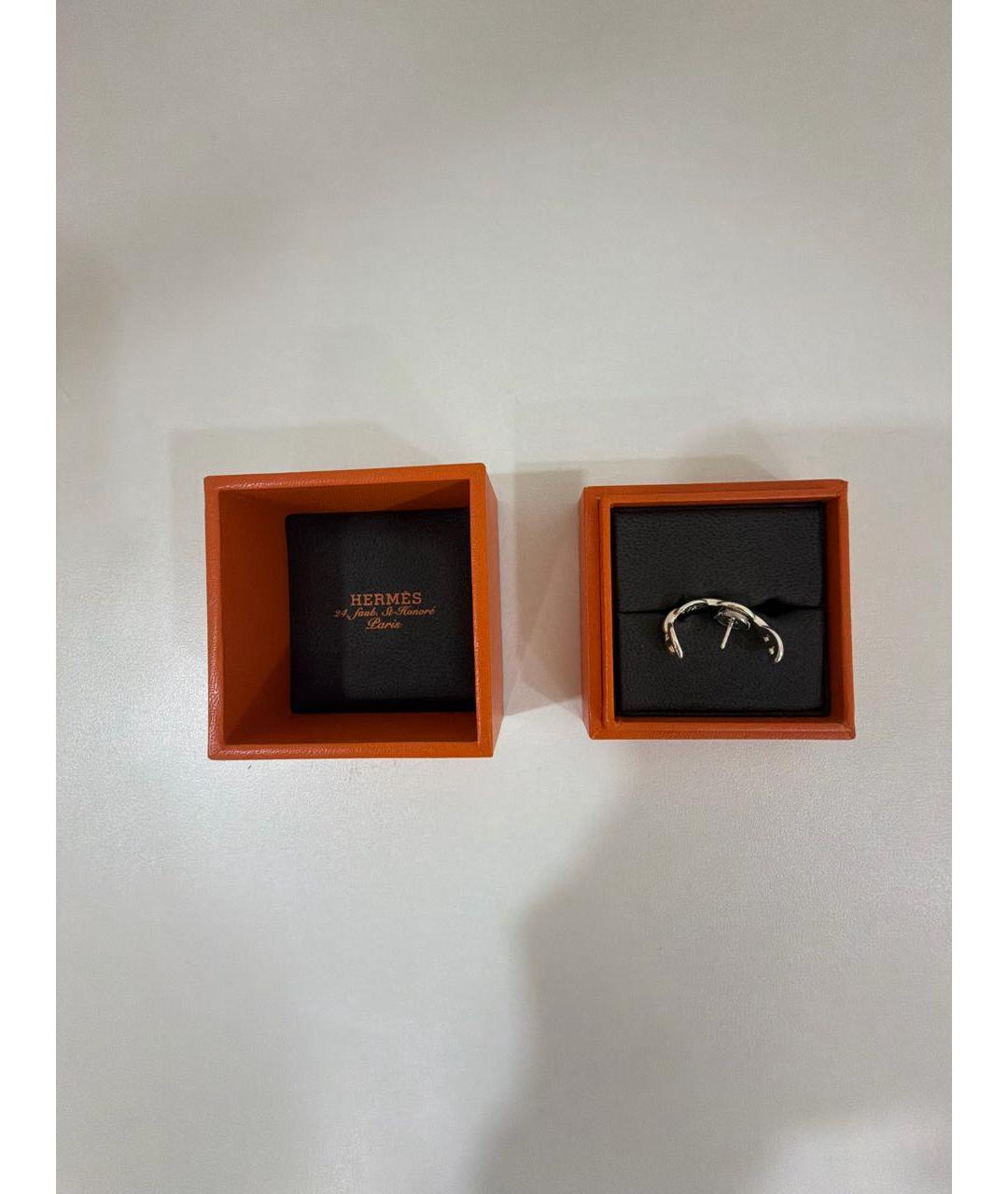 HERMES Серебряные серебряные серьги, фото 4