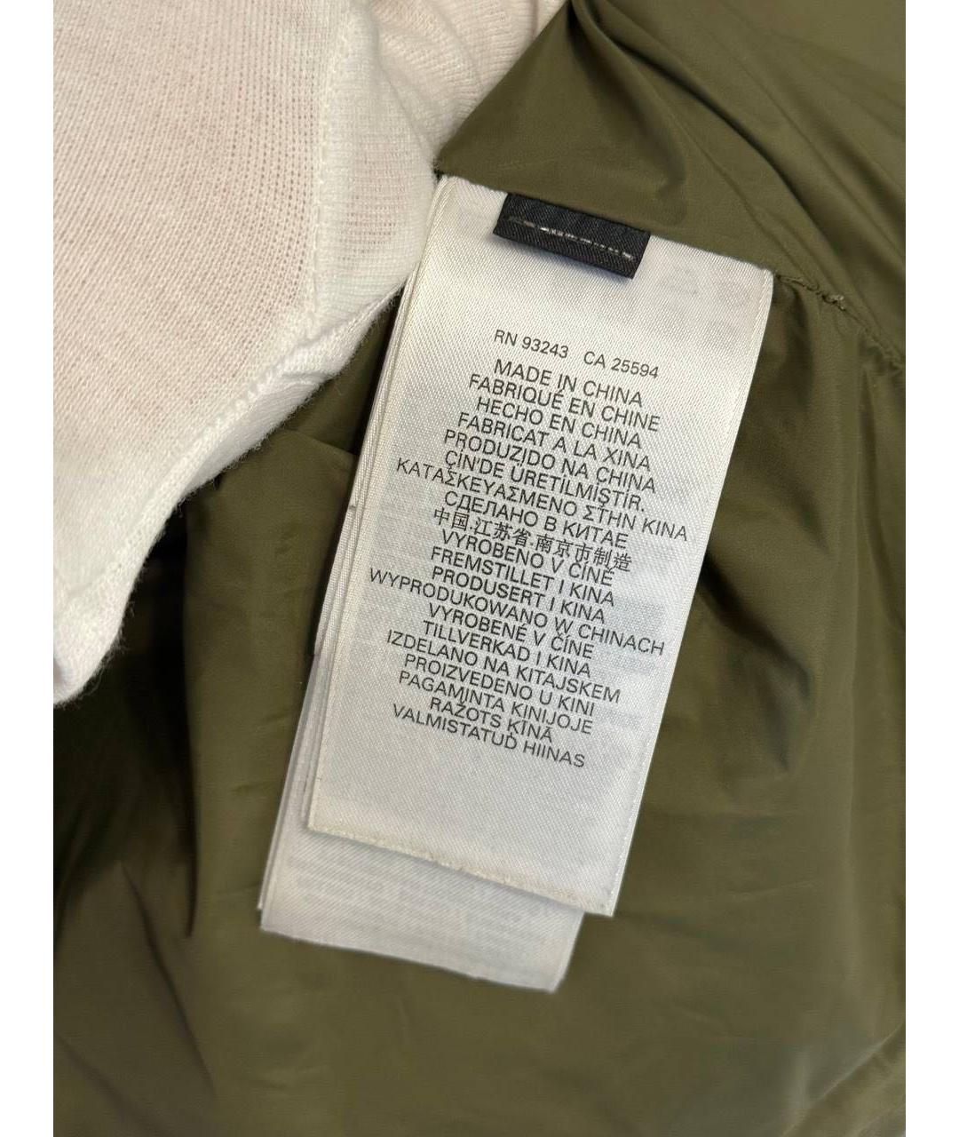 DIESEL Зеленый пуховик, фото 4