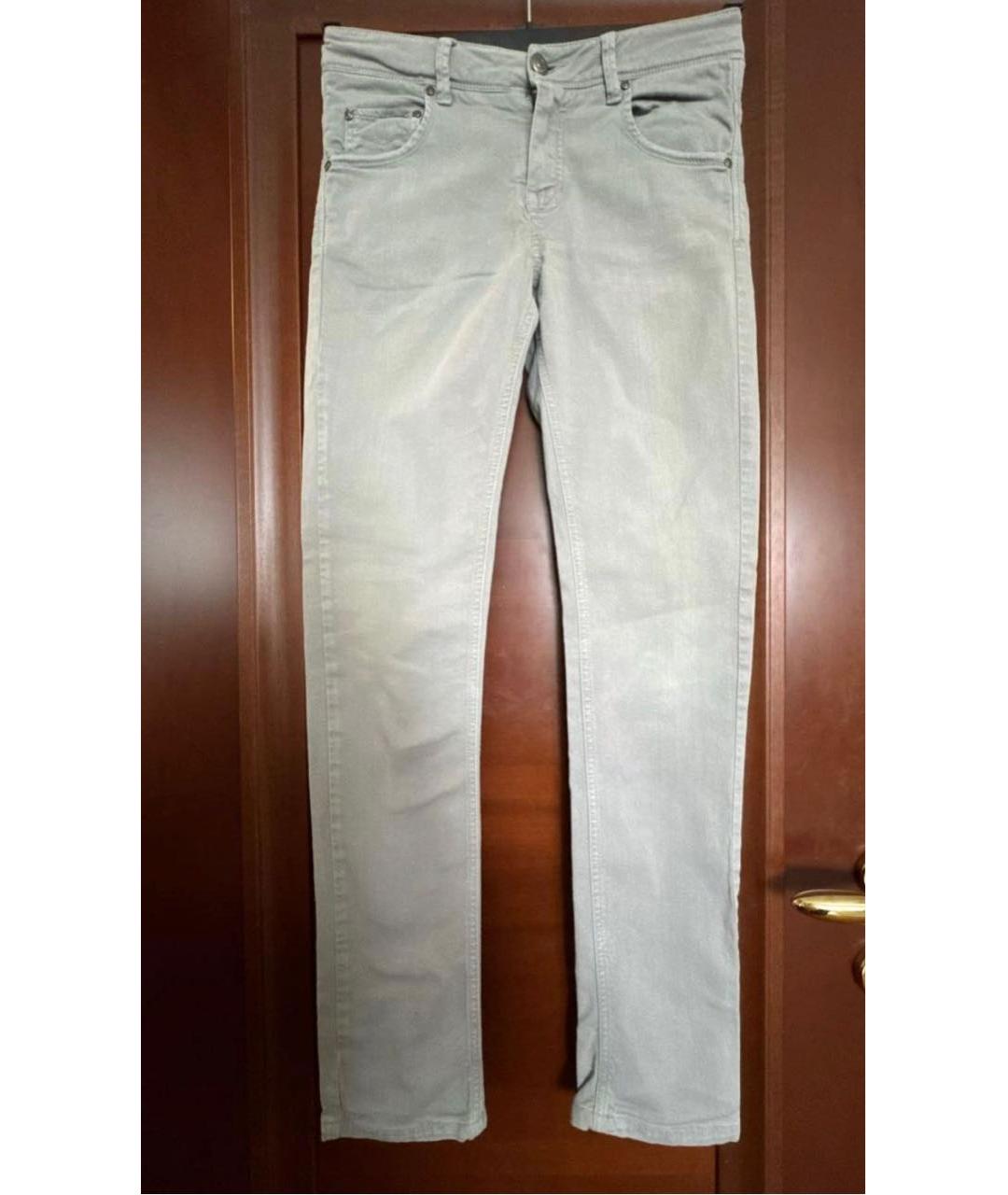 BURBERRY Серые деним детские джинсы, фото 6