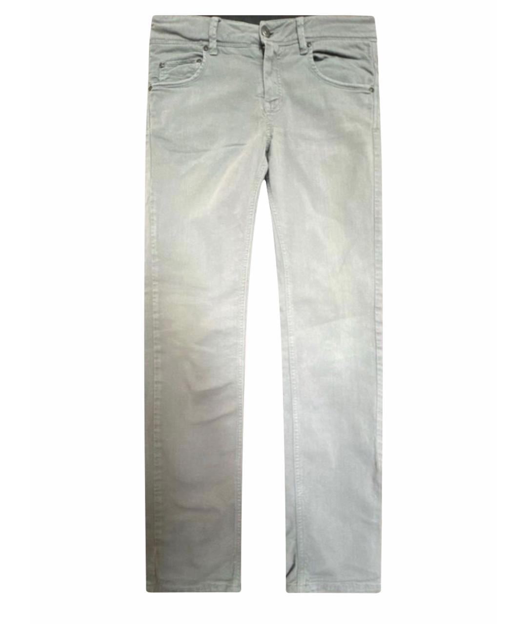 BURBERRY Серые деним детские джинсы, фото 1