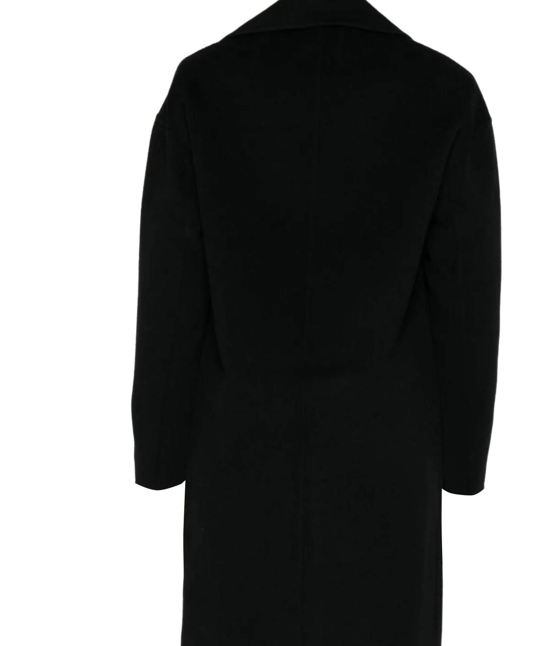 ANINE BING Черное шерстяное пальто, фото 3