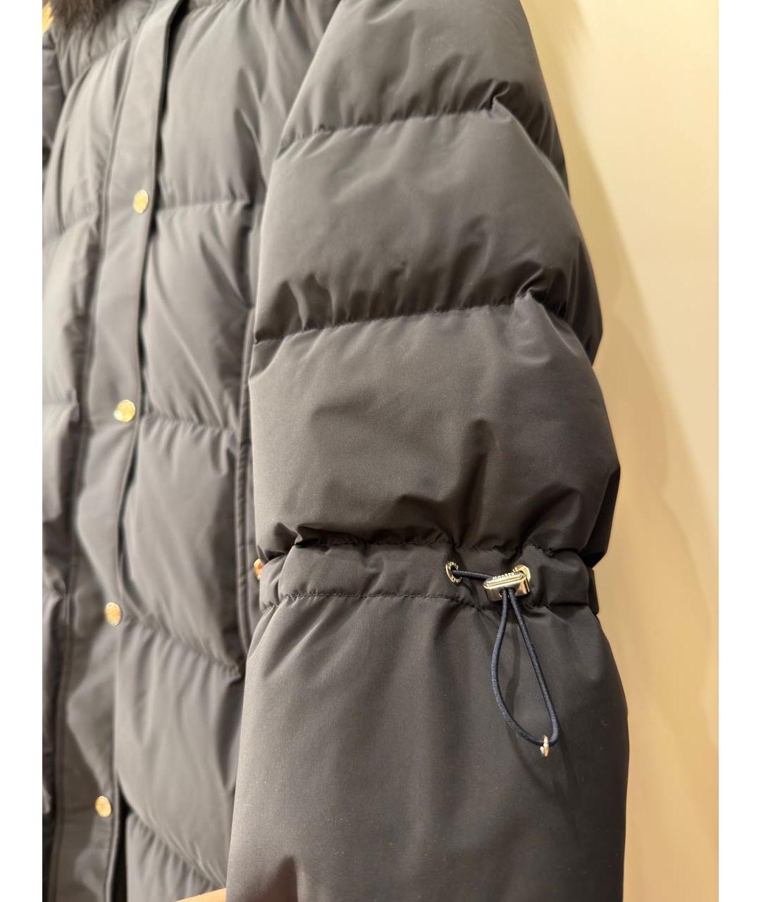 MOORER Темно-синий полиамидовый пуховик, фото 4