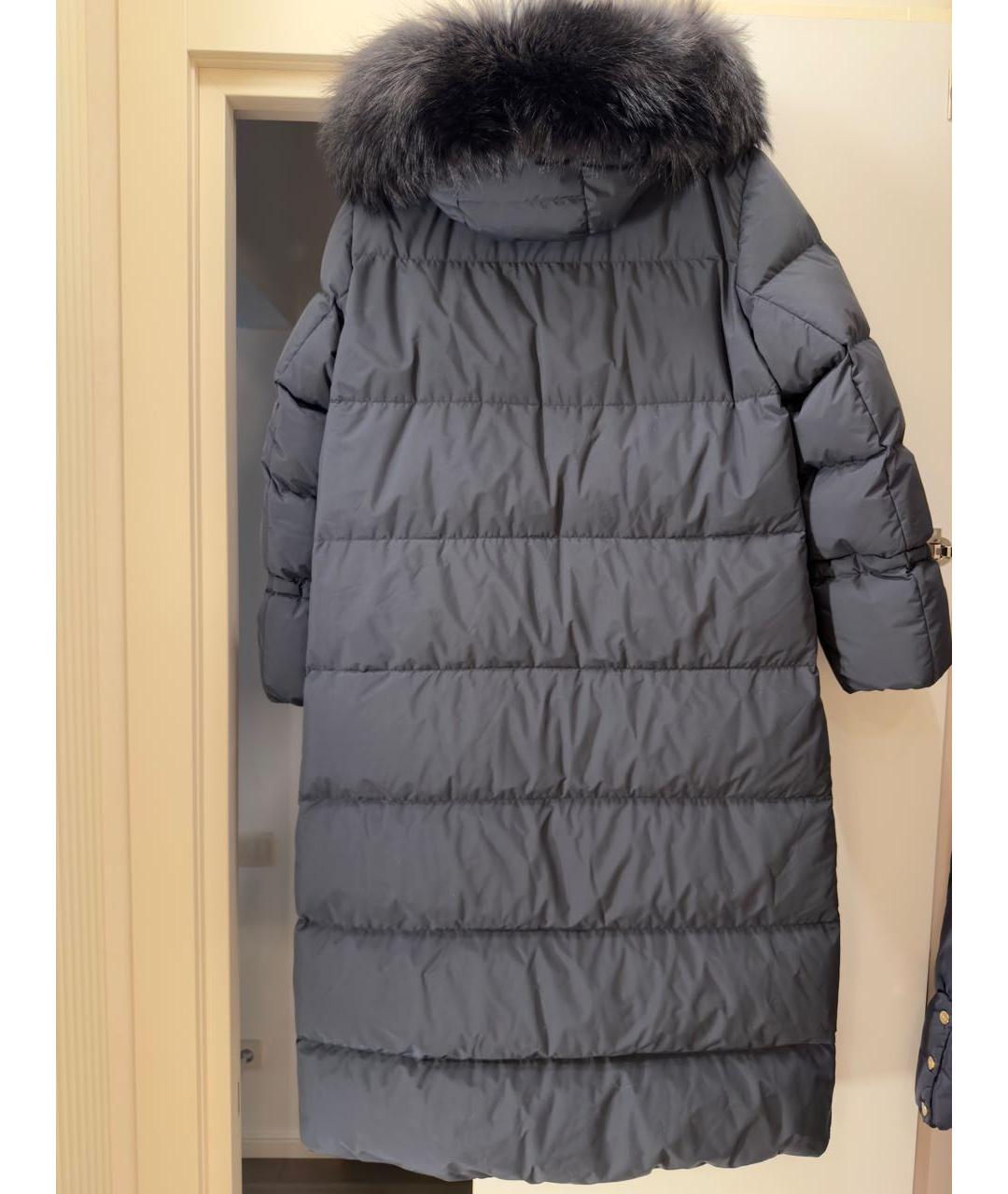 MOORER Темно-синий полиамидовый пуховик, фото 2