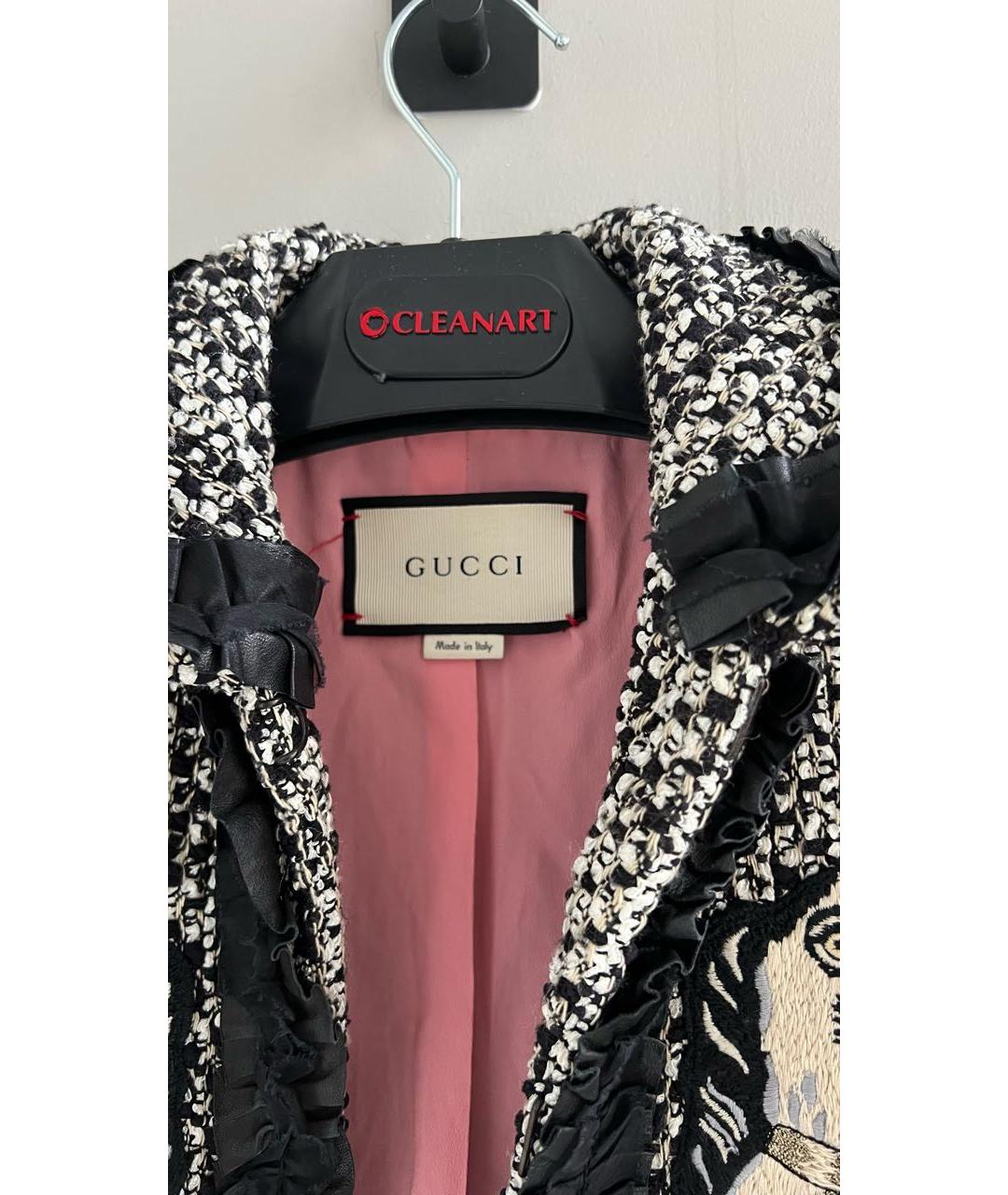 GUCCI Мульти твидовый жакет/пиджак, фото 3