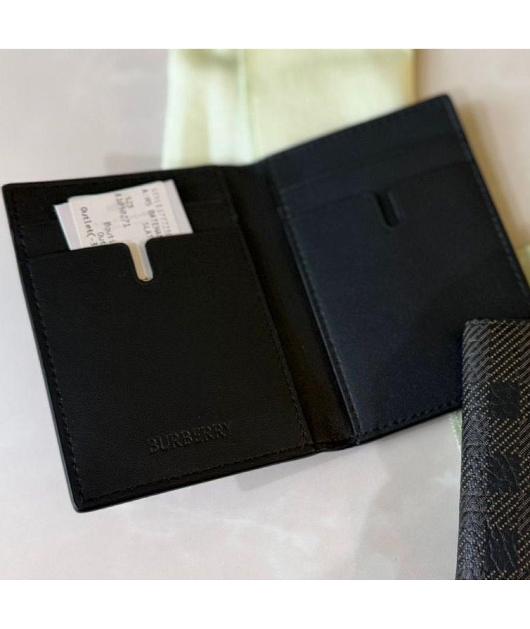 BURBERRY Кожаный кардхолдер, фото 2