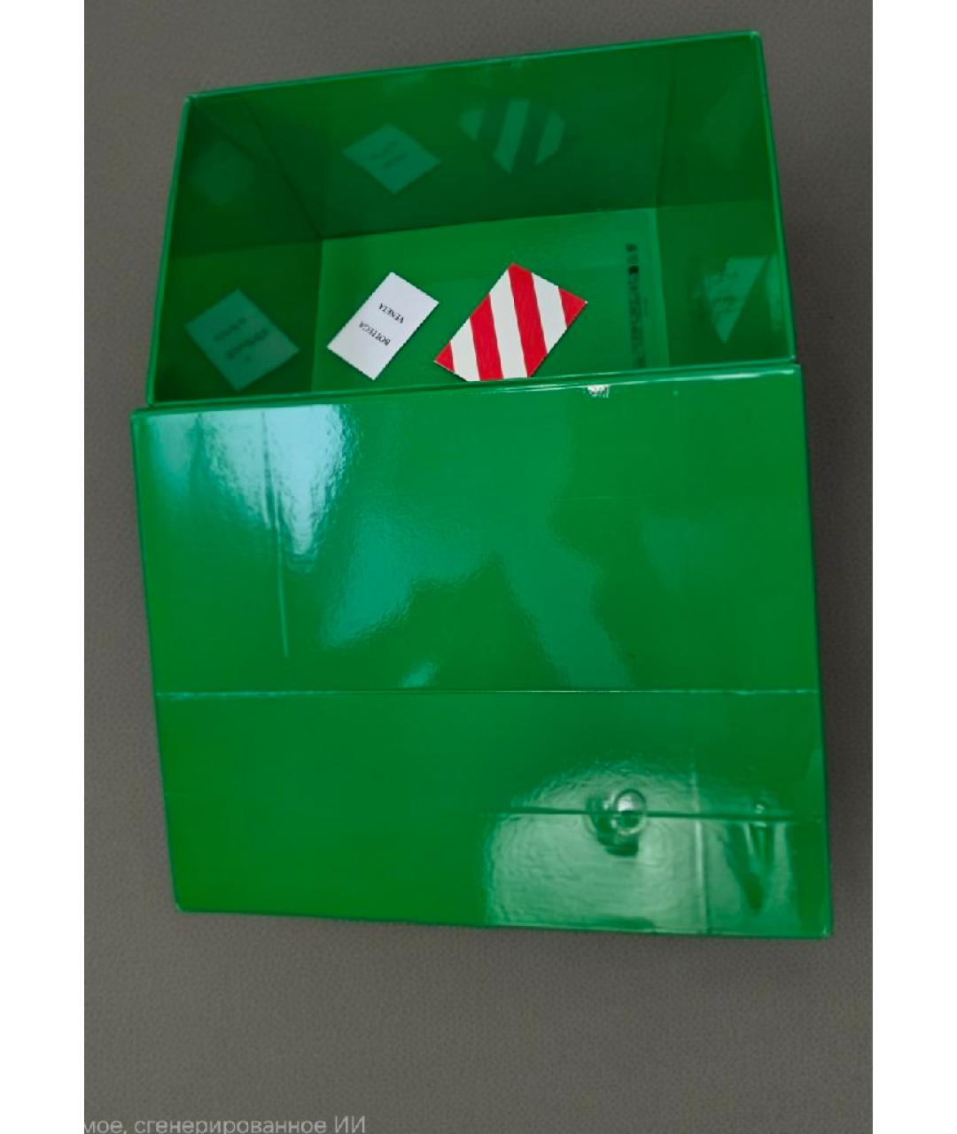 BOTTEGA VENETA Черная кожаная сумка на плечо, фото 6