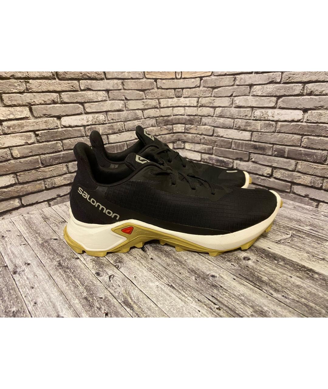 SALOMON Черные синтетические кроссовки, фото 7