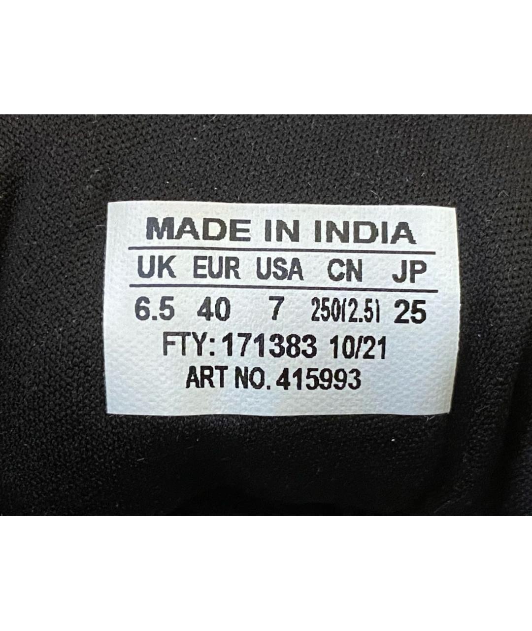 SALOMON Черные синтетические кроссовки, фото 5